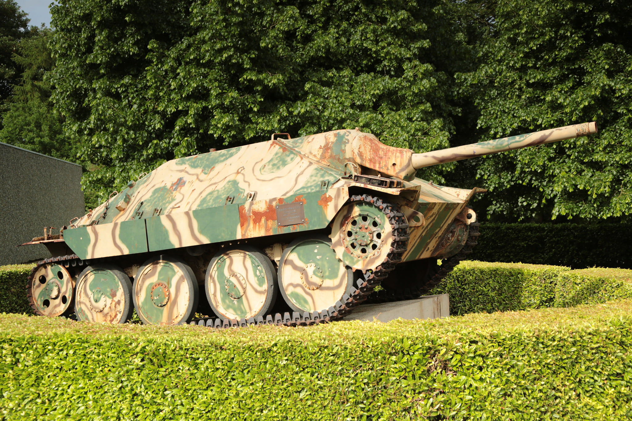 Hetzer, agricultural machinery, German, growth, self-propelled, easy, fighters, class, mode of transportation, farm, sunlight, no people, architecture, HD Wallpaper