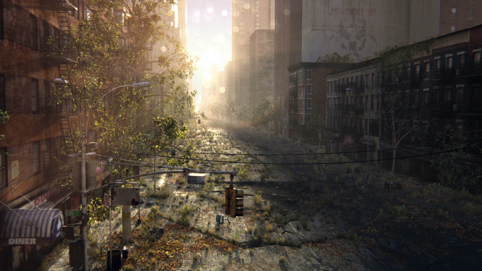 window, autumn, no People, the city, 1080P, transportation, built Structure, art, residential district, city, sunlight, abandonment, sky, spooky, outdoors, HD Wallpaper