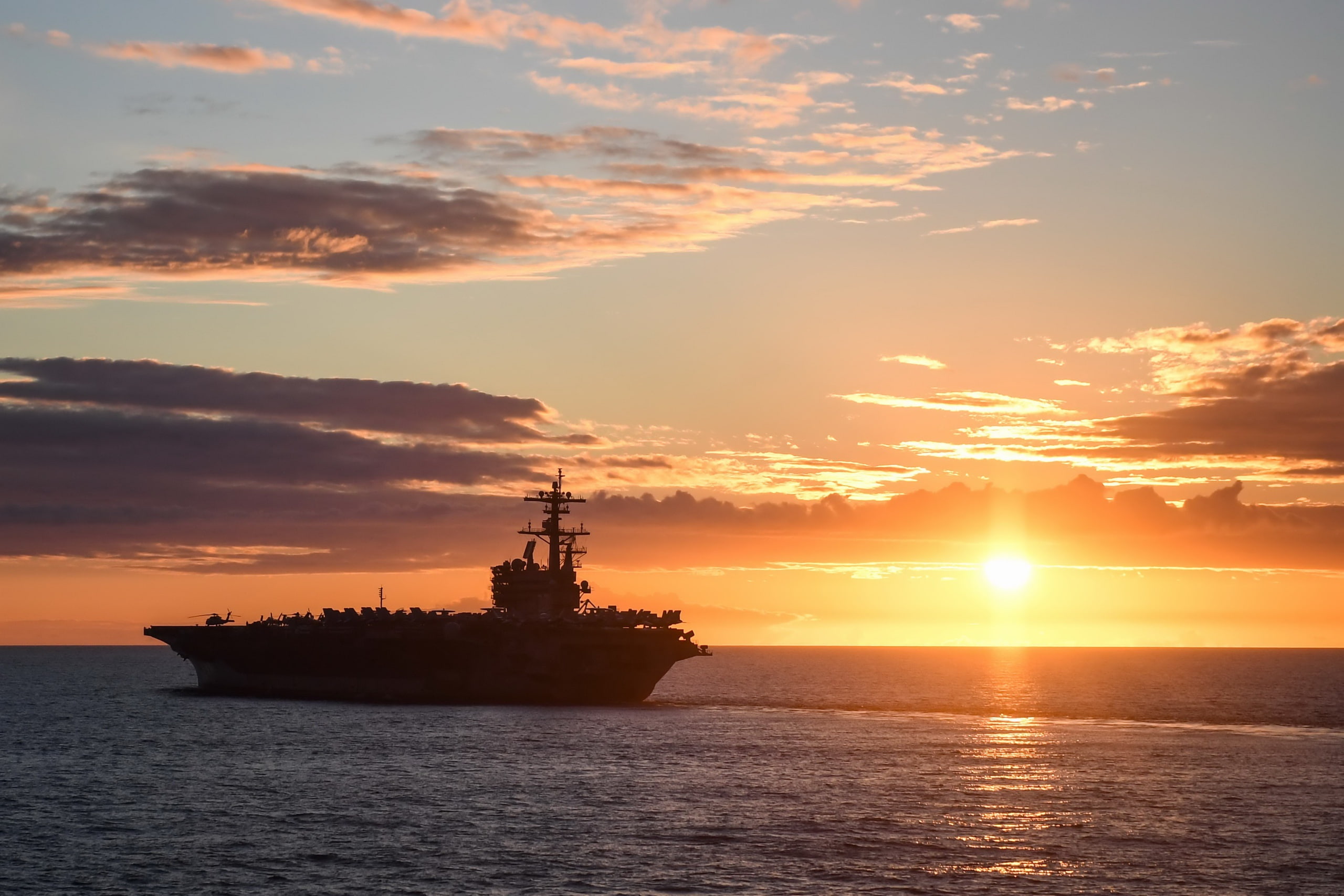 weapons, Nimitz-class aircraft carrier, USS George H. W. Bush, 2K, CVN 77, Navy, HD Wallpaper