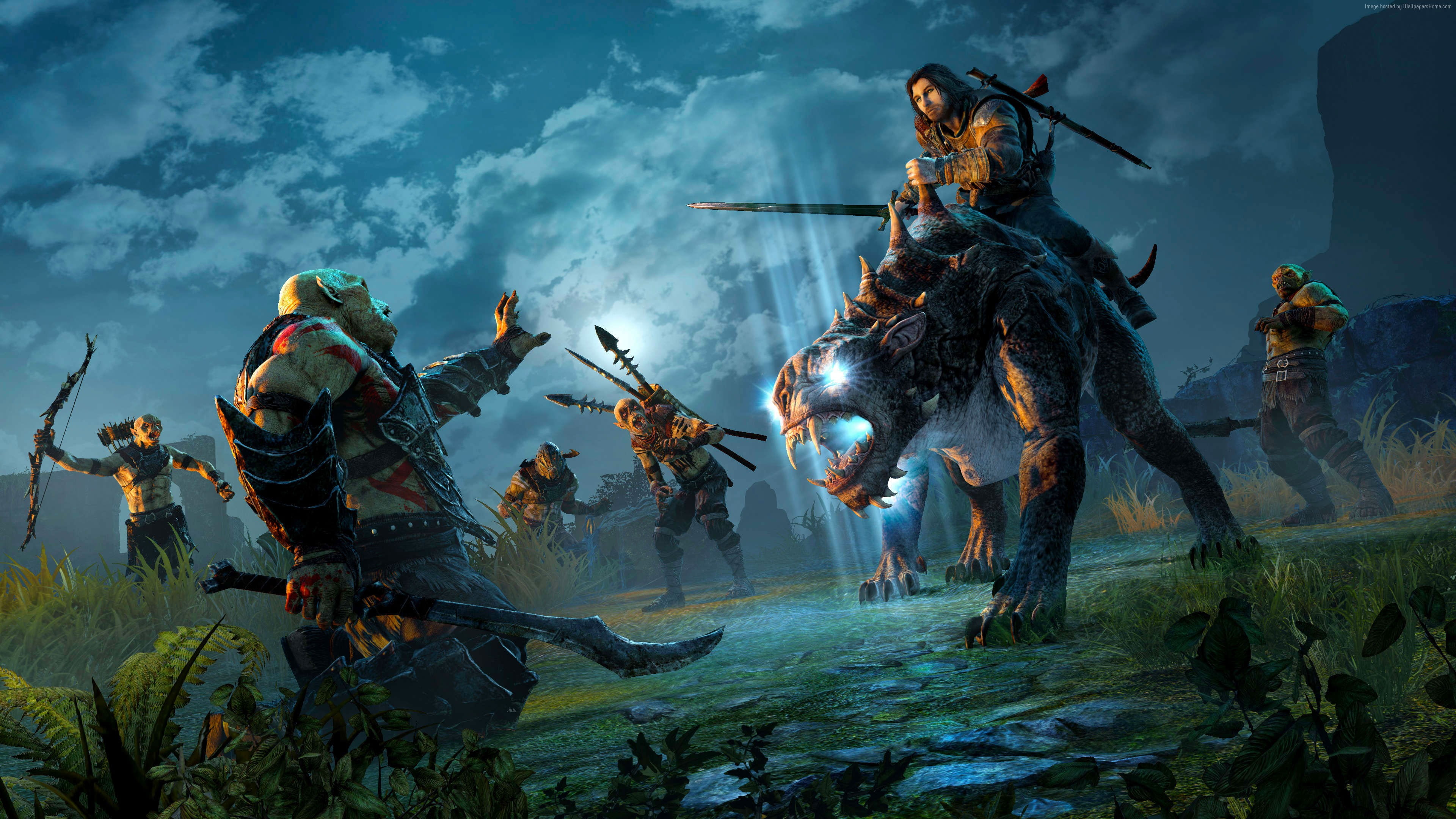 E3 2017, screenshot, 4k, 4K, Middle-earth: Shadow of War, HD Wallpaper