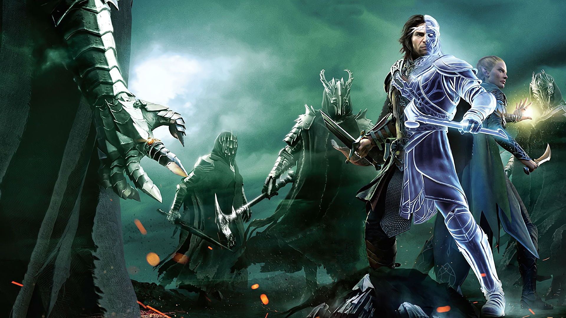 middle, lotr, action, 1080P, rings, war, adventure, shadow, game, earth, fighting, lord, fantasy, videogame, HD Wallpaper