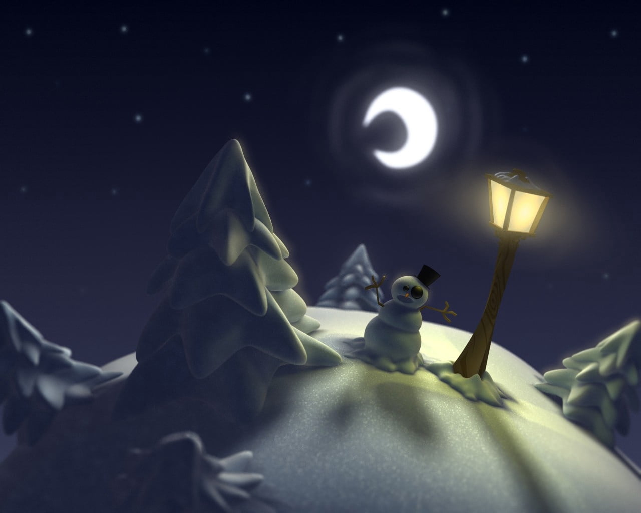 human body part, celebration, snow, fantasy, digital, people, night, lighting Equipment, dark, horror, beside, illuminated, winter, fairy Tale, season, HD Wallpaper