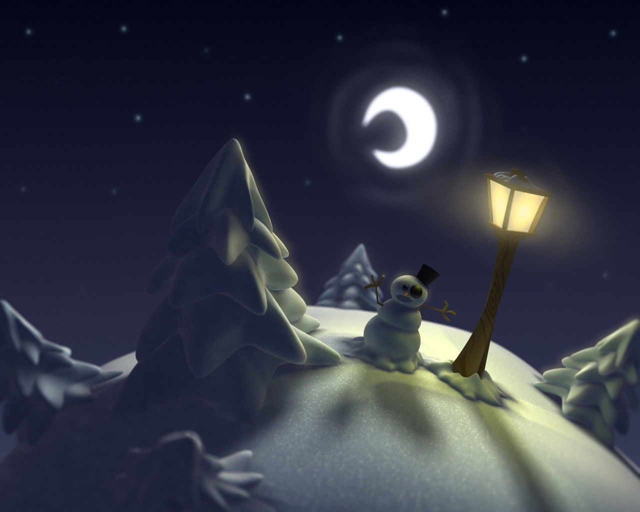 celebration, New year, illuminated, aggression, paper, mammal, Moon, lighting equipment, night, bizarre, fairy tale, indoors, 720P, anger, people, Christmas, HD Wallpaper