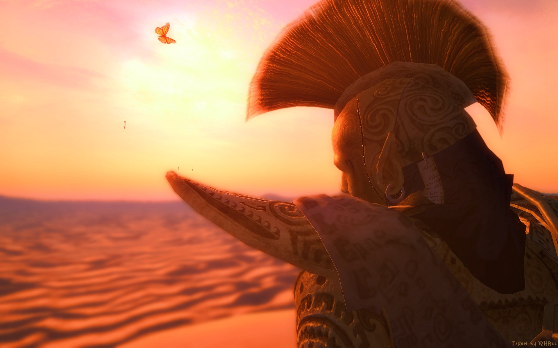 close-up, water, art and craft, sunset, statue, human representation, women, the elder scrolls iii morrowind, sculpture, sky, 1080P, beauty in nature, HD Wallpaper
