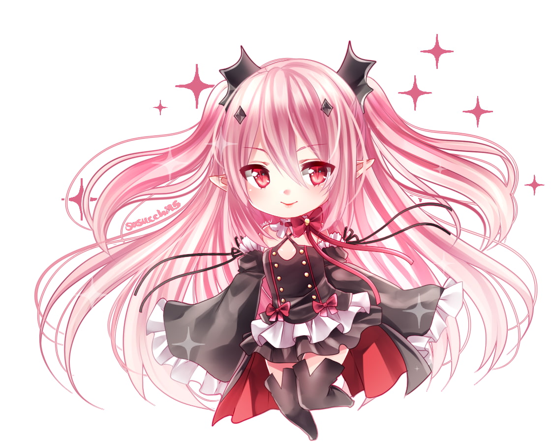 anime girls, Krul Tepes, Owari No Seraph, 480P, anime, HD Wallpaper