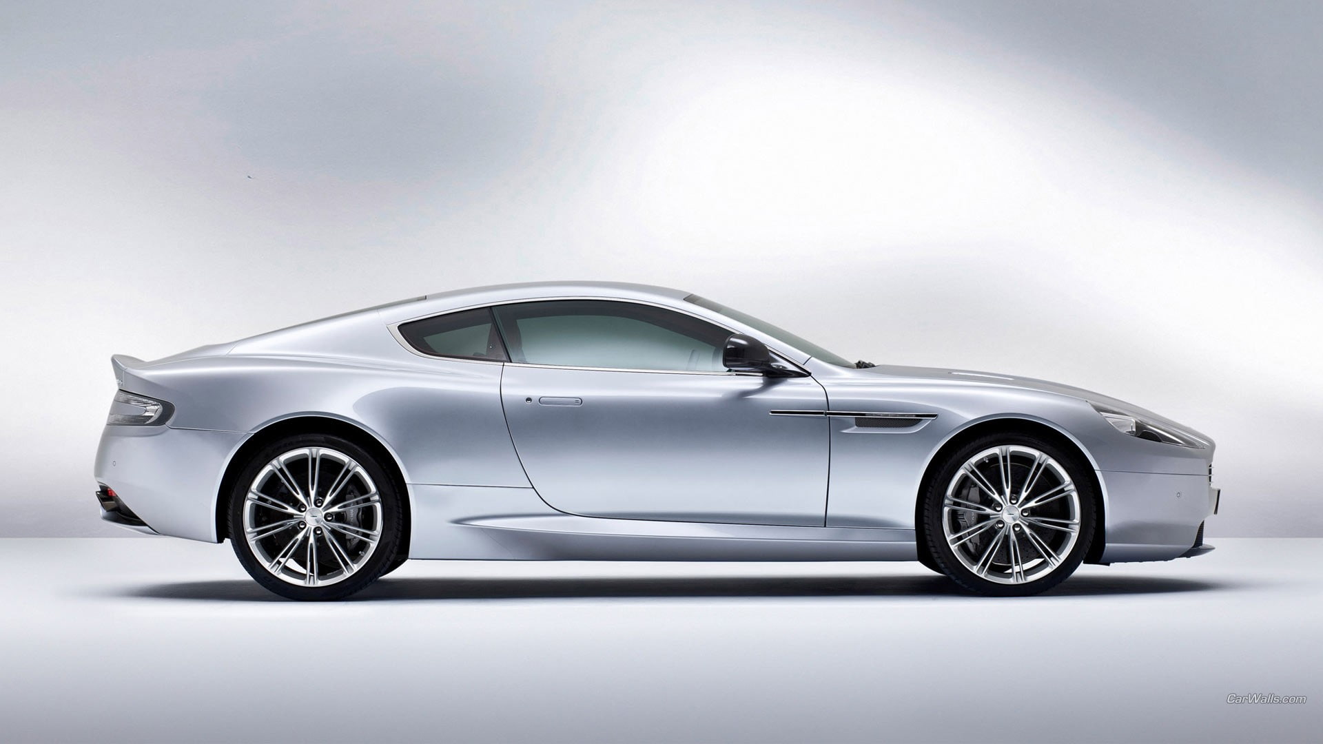 car, Aston Martin DB9, silver cars, 1080P, vehicle, Aston Martin, HD Wallpaper