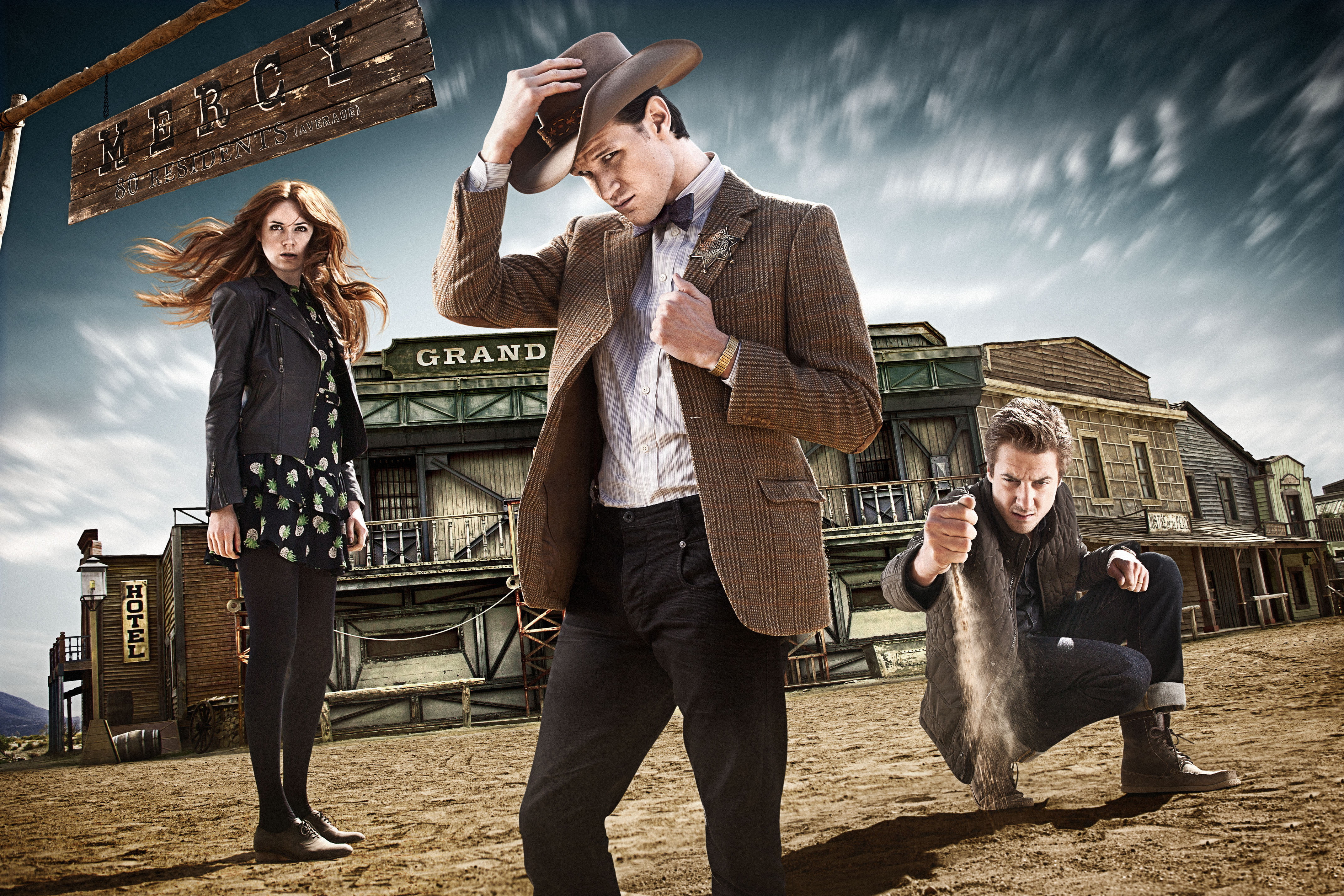 4K, lifestyles, Rory Williams, real people, casual clothing, nature, couple - Relationship, young women, males, Arthur Darvill, females, men, group of people, HD Wallpaper