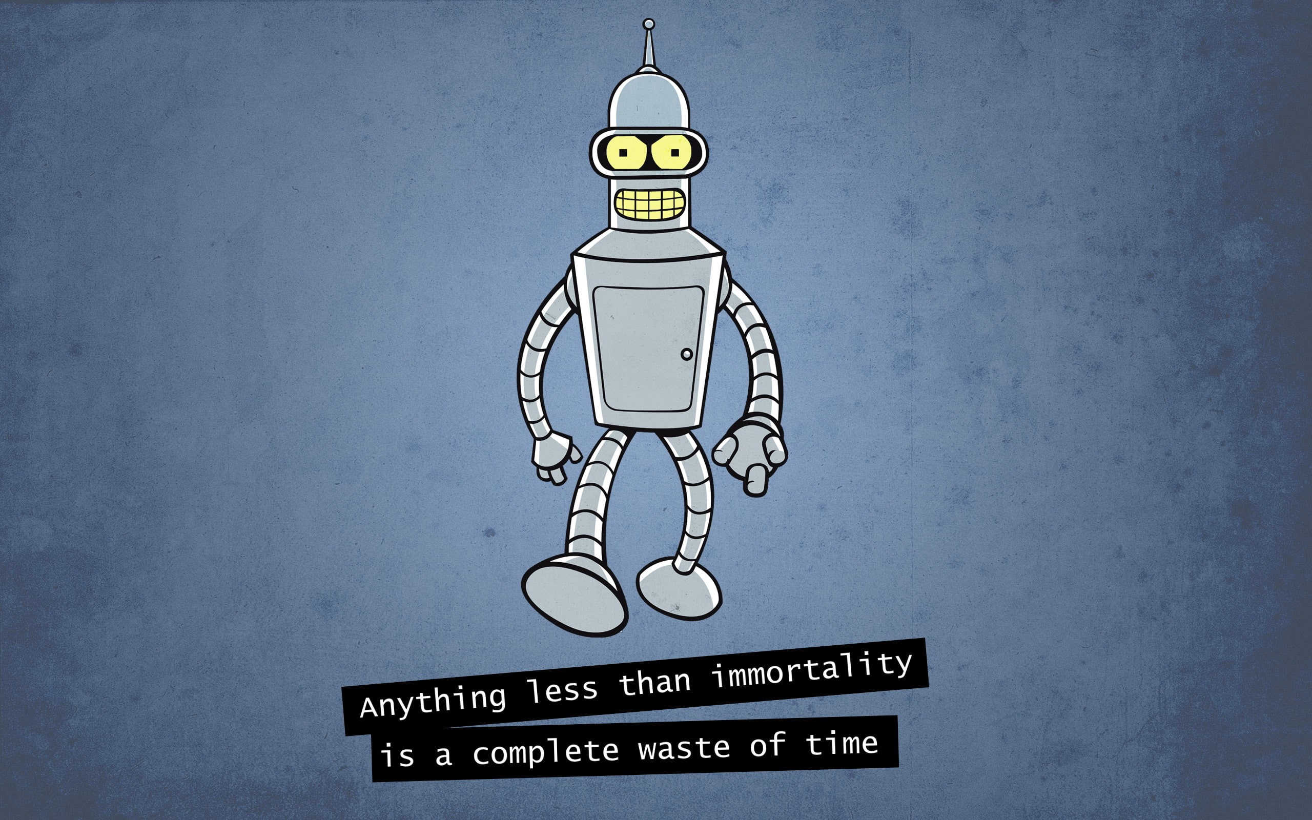 cartoon/comic, bender, hd, 2K, futurama, HD Wallpaper