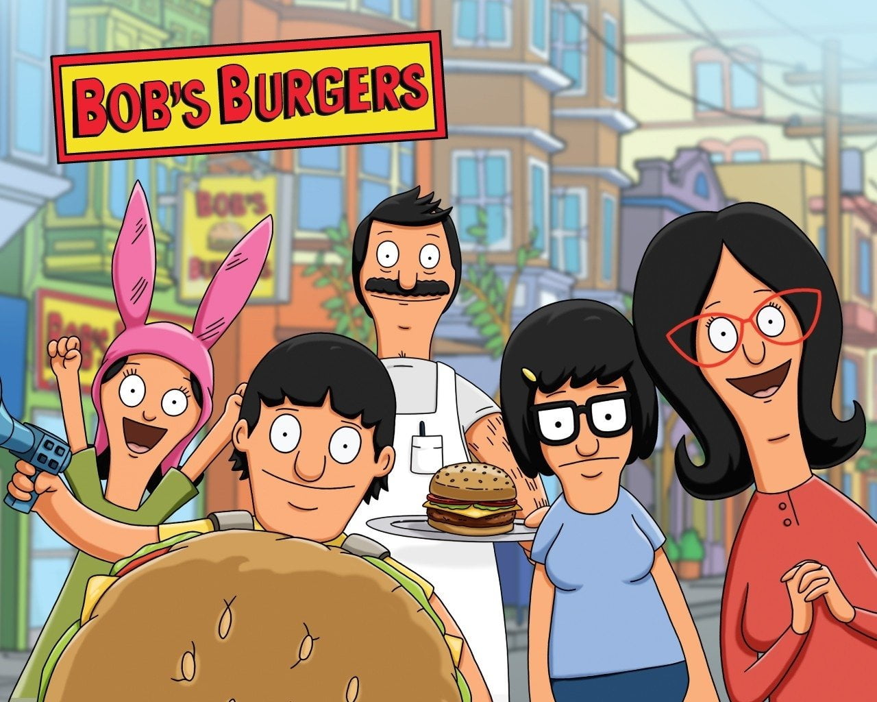 720P, lifestyles, girls, text, boys, body part, males, smiling, anthropomorphic, real people, human body part, Bobs Burgers, Tina Belcher, emotion, human representation, HD Wallpaper