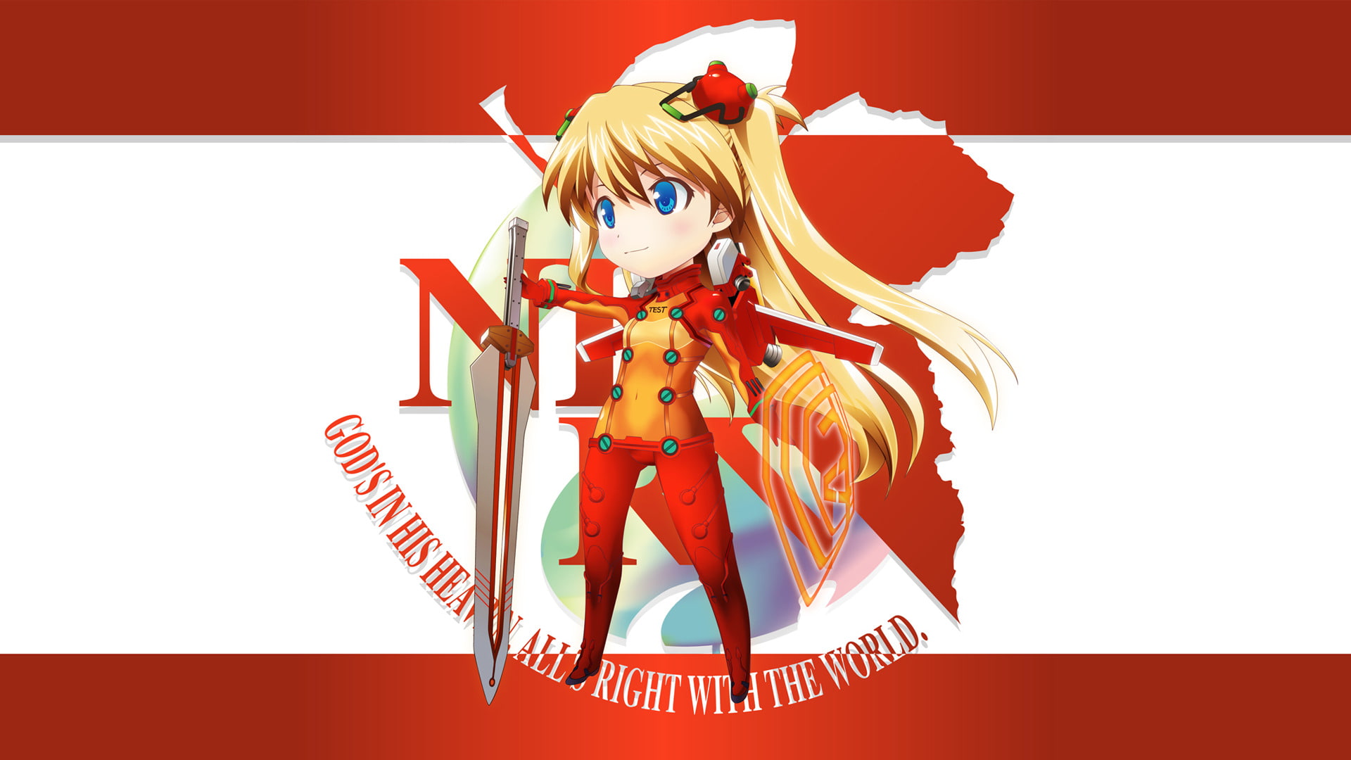Evangelion: 2.0 You Can (Not) Advance, Evangelion, NERV (Evangelion), 1080P, HD Wallpaper