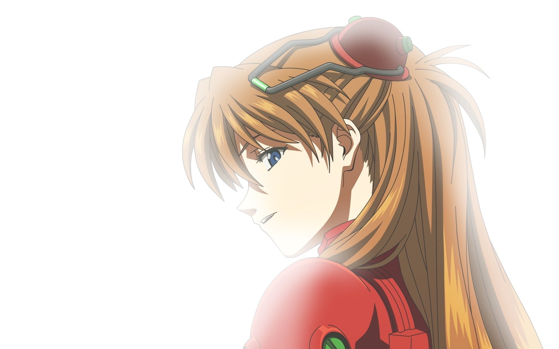 fashion, Asuka Langley Sohryu, day, copy space, anime, studio shot, lifestyles, Cute, portrait, leisure activity, clear sky, Evangelion, yellow, digital composite, HD Wallpaper