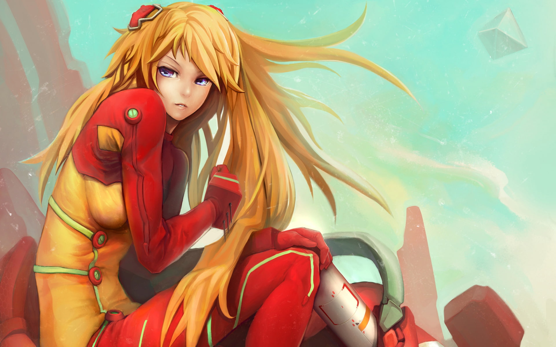 1080P, Evangelion, Asuka Langley Sohryu, Evangelion: 2.0 You Can (Not) Advance, HD Wallpaper