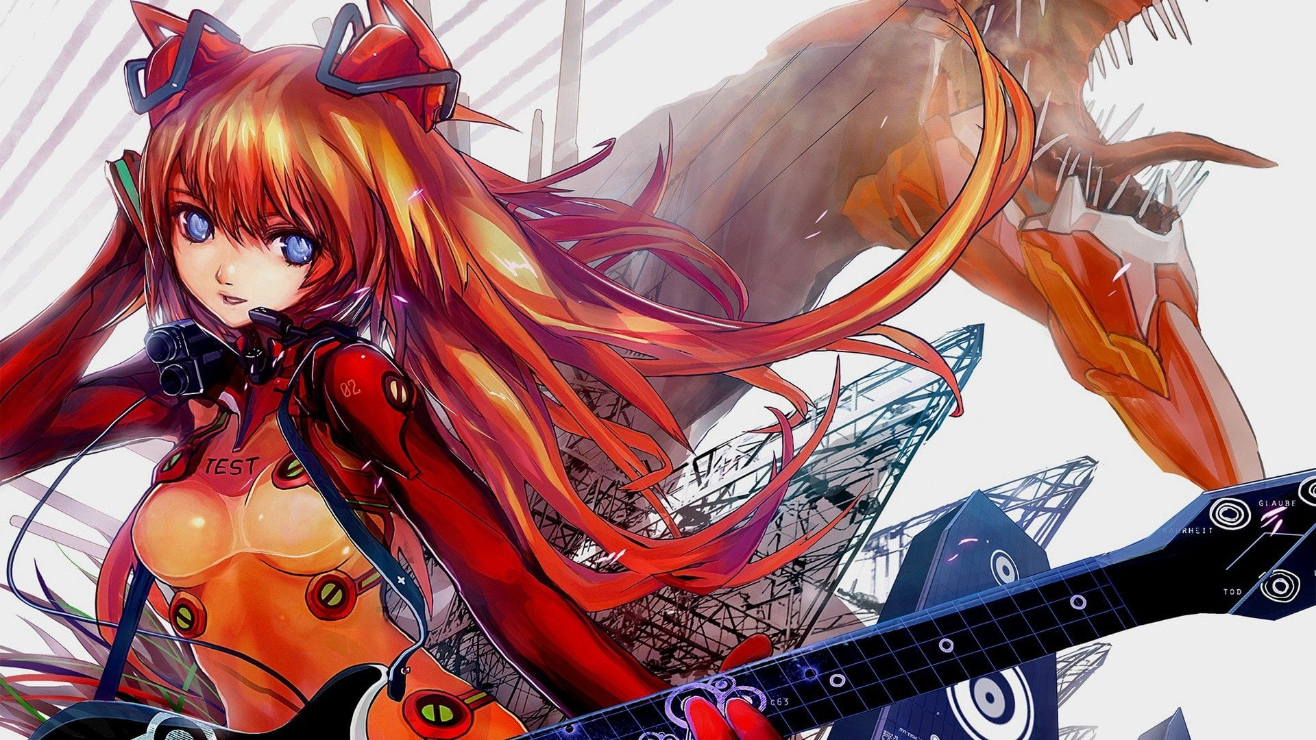 Evangelion: 2.0 You Can (Not) Advance, Evangelion, 1080P, Asuka Langley Sohryu, HD Wallpaper