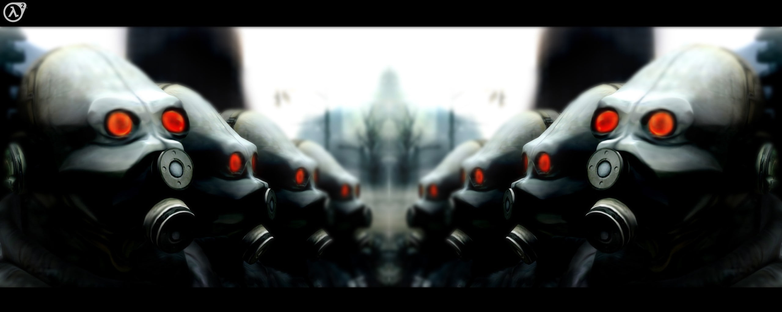 video games, Half-Life 2, 2K, red eyes, HD Wallpaper