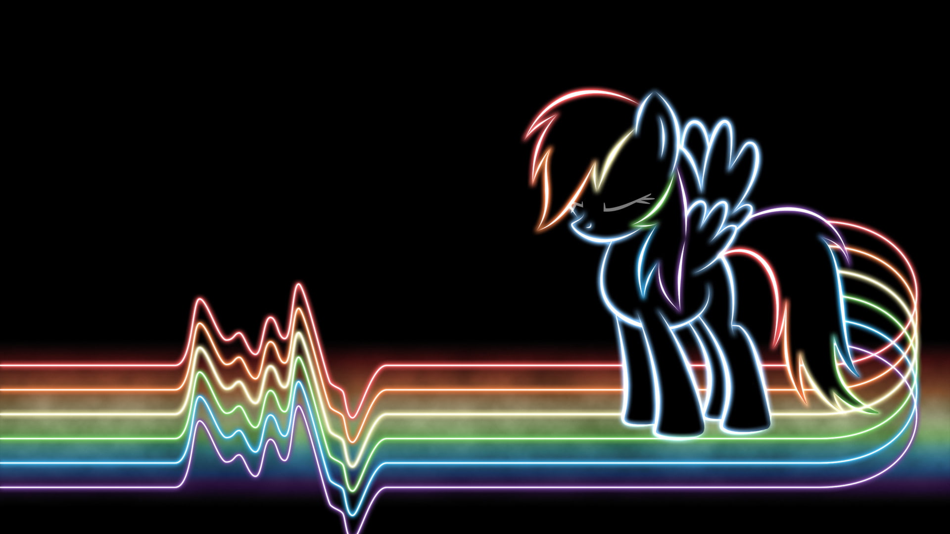 my, hd, pony, dash, little, 1080P, rainbow, cartoon/comic, HD Wallpaper