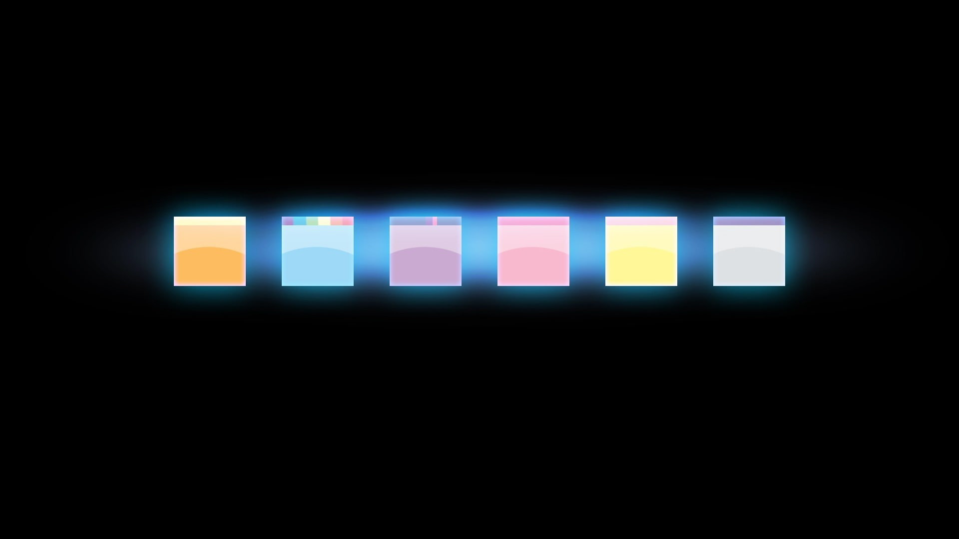 1080P, black, minimalism, square, black background, My Little Pony, pink, cyan, HD Wallpaper