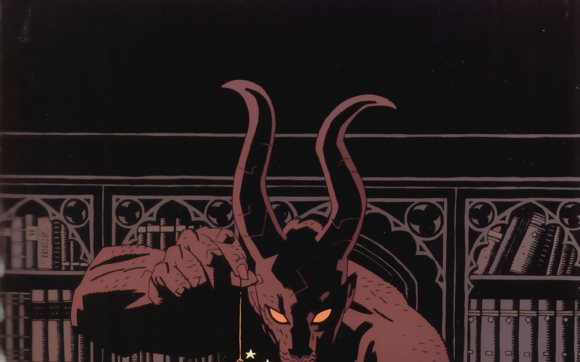 hd, comics, hellboy, 1080P, HD Wallpaper