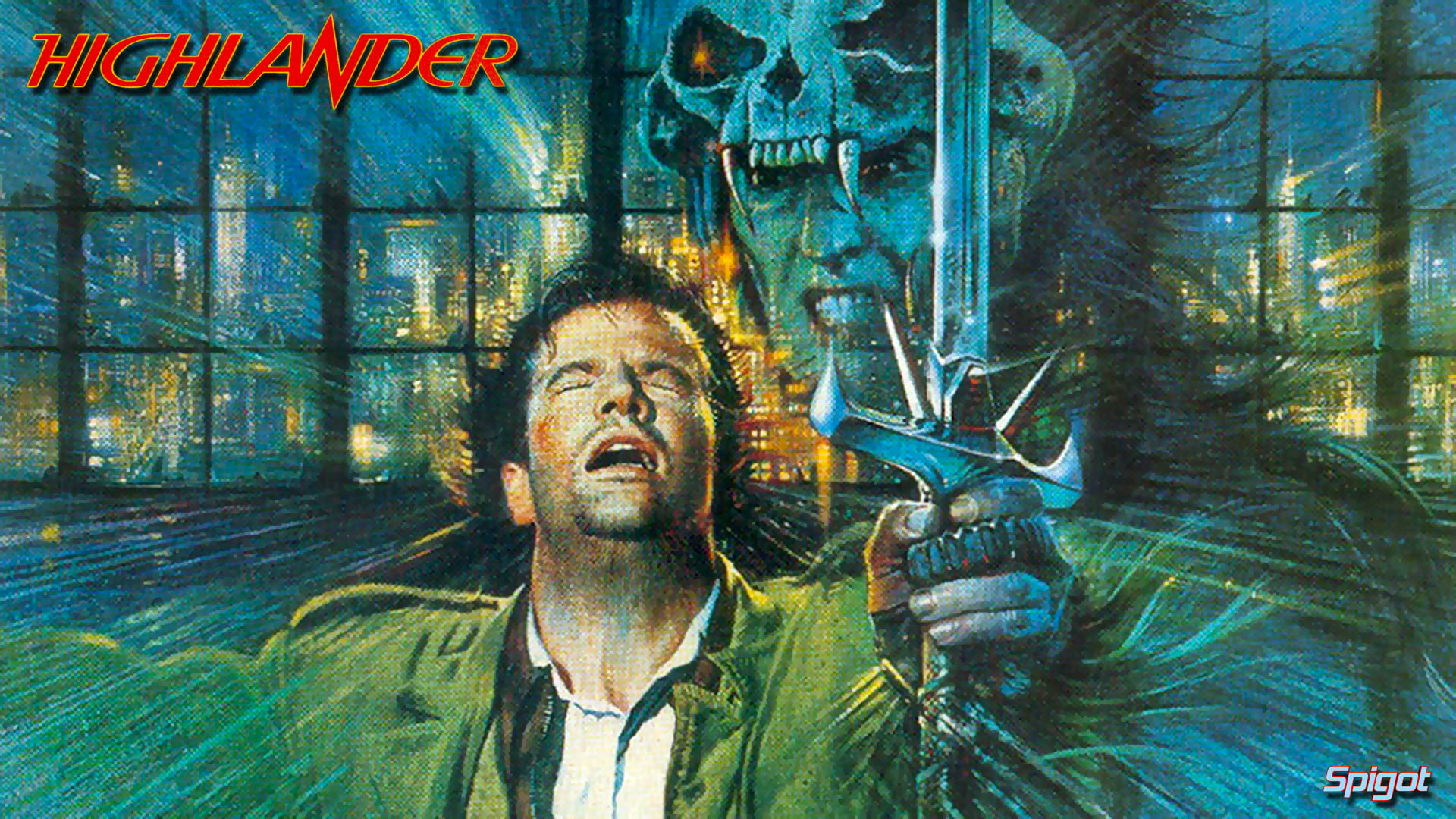 Spigot, movie poster, George Spigot, 1080P, Highlander (Movie), HD Wallpaper