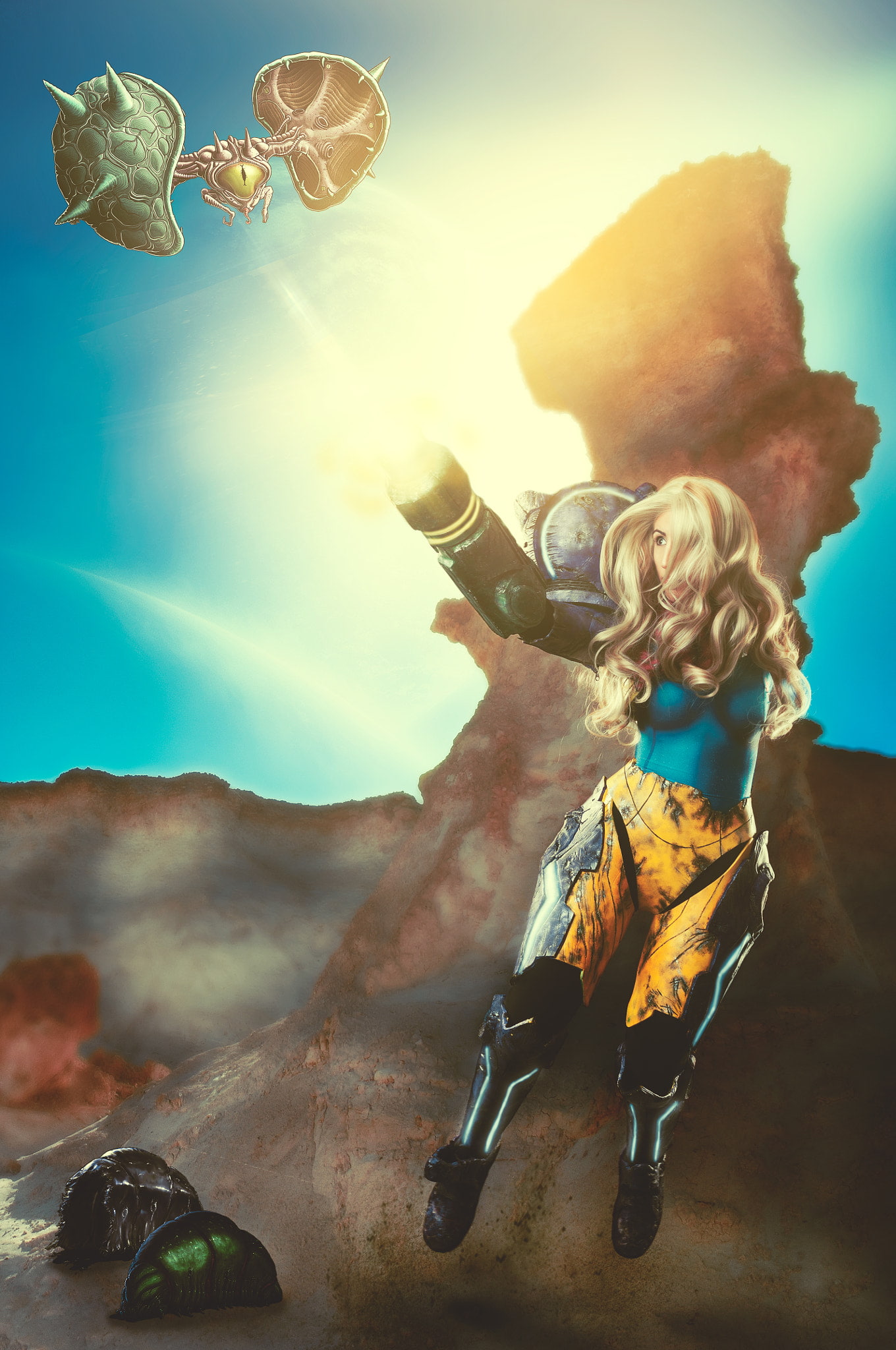 Samus Aran, women, 1080P, 500px, Ruben Cid, model, cosplay, Phone HD Wallpaper
