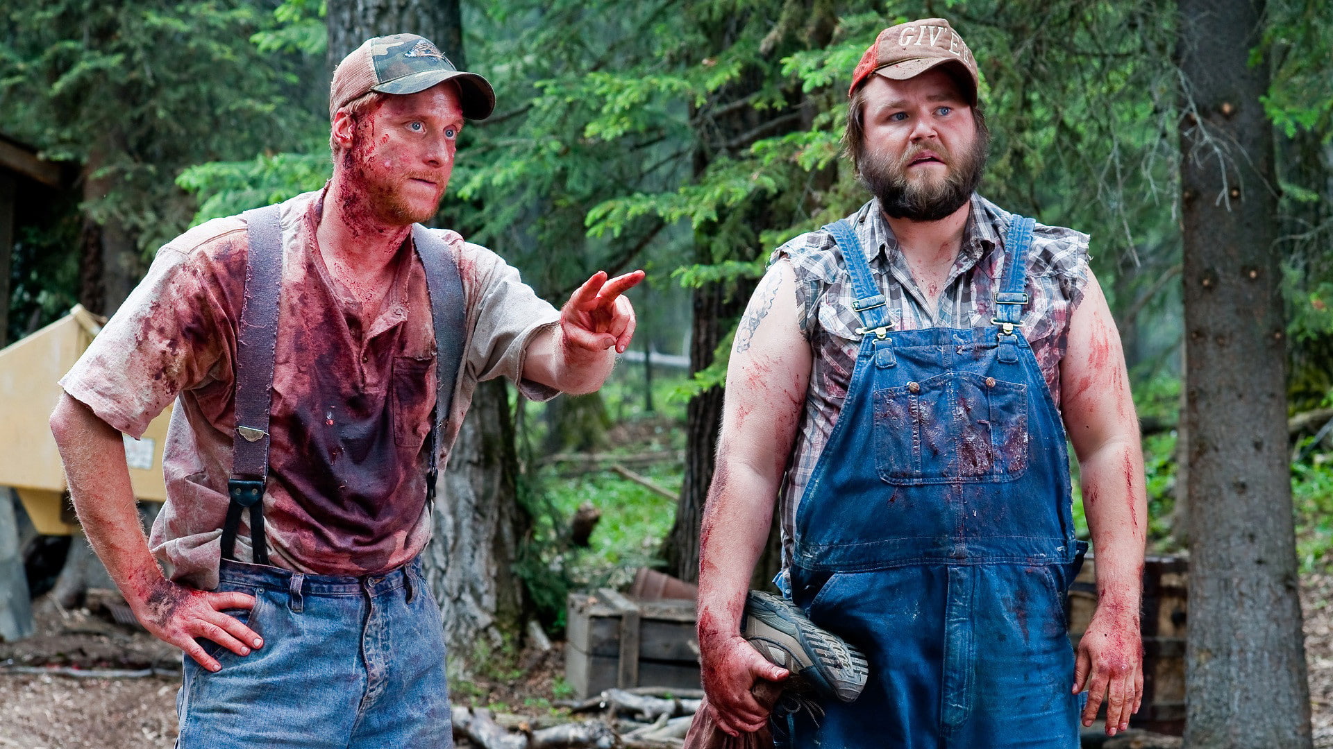 movies, evil, amp, 1080P, dale, vs, hd, tucker, blood, HD Wallpaper