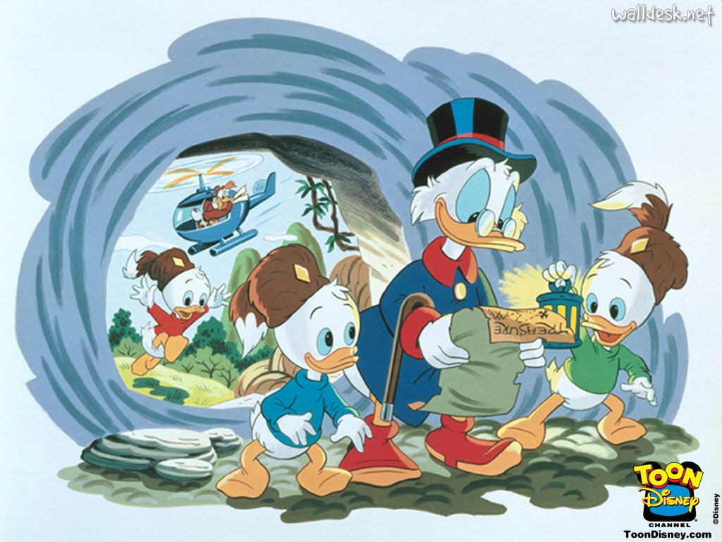 disney, entertainment, ducklings, serie, series, art, dagobert, 480P, hd, ducktales, tv, rich, duck, HD Wallpaper