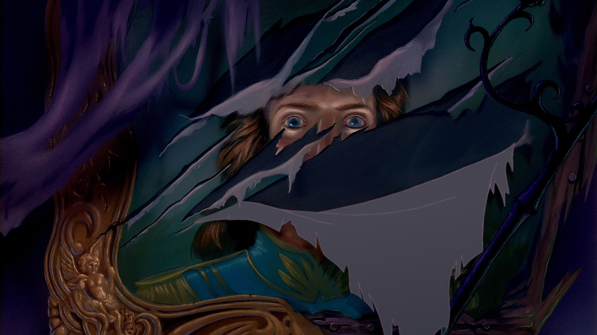 paintings, art, torn, beast, entertainment, hd, beauty, movies, 1080P, disney, x, HD Wallpaper