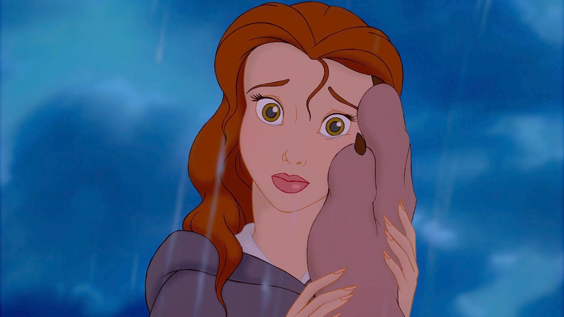 disney, x, movies, entertainment, art, beauty, 1080P, beast, 42, belle, hd, HD Wallpaper