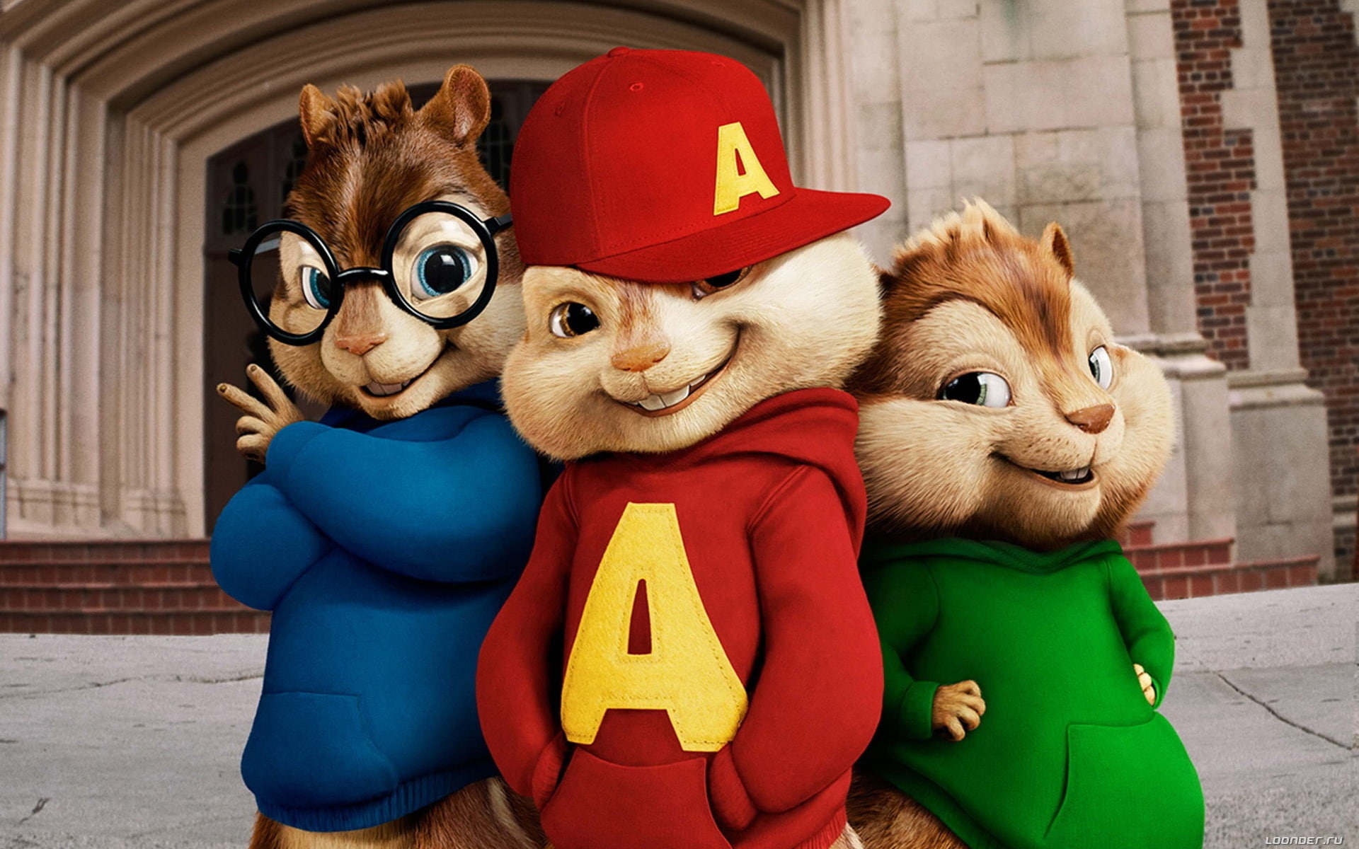 Chipmunks, Wide, Alvin, Movie, 1080P, HD Wallpaper