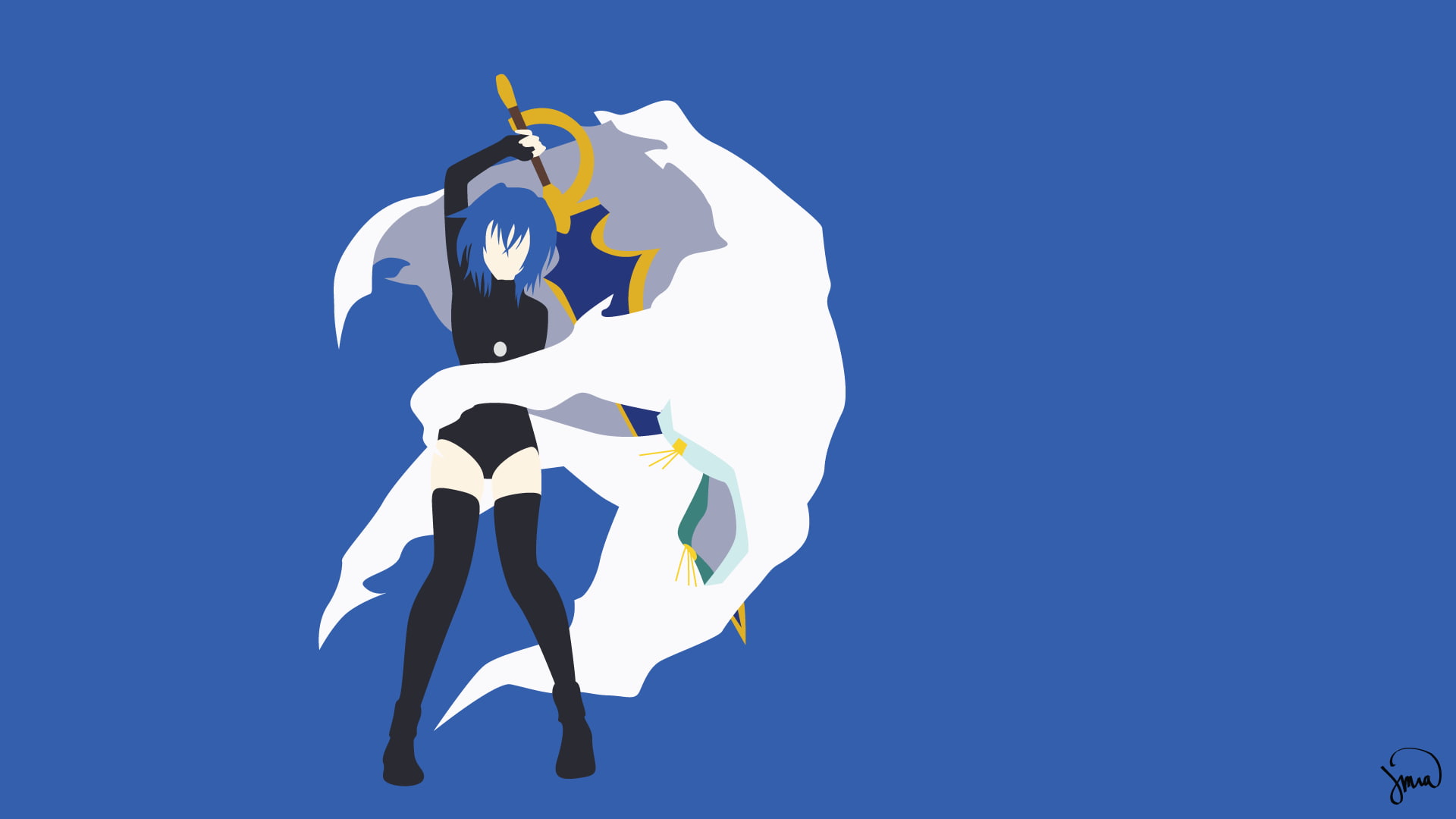 1080P, anime girls, Xenovia, anime vectors, High School DxD, HD Wallpaper