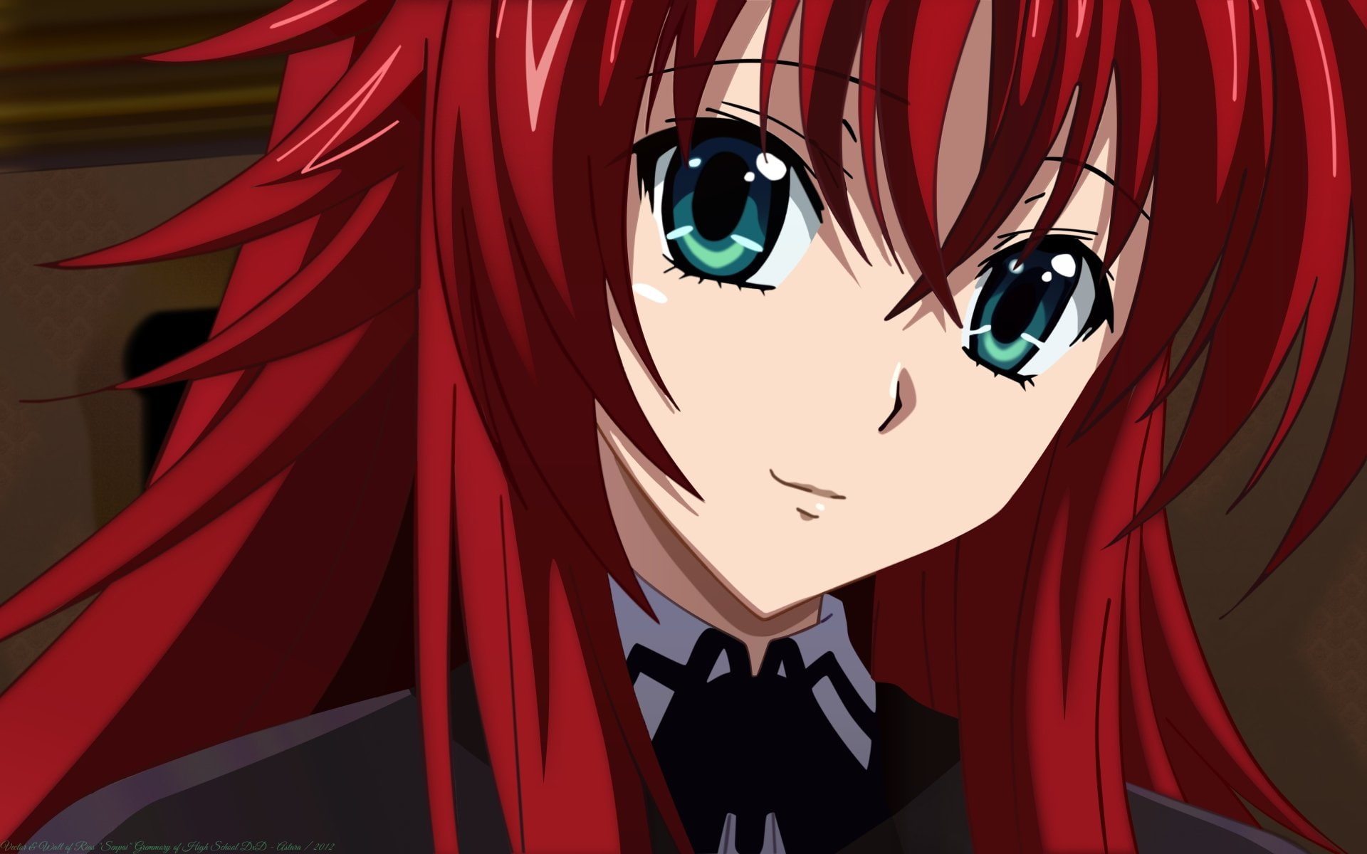 Anime, 1080P, haired, red, character, High School DxD, woman, HD Wallpaper