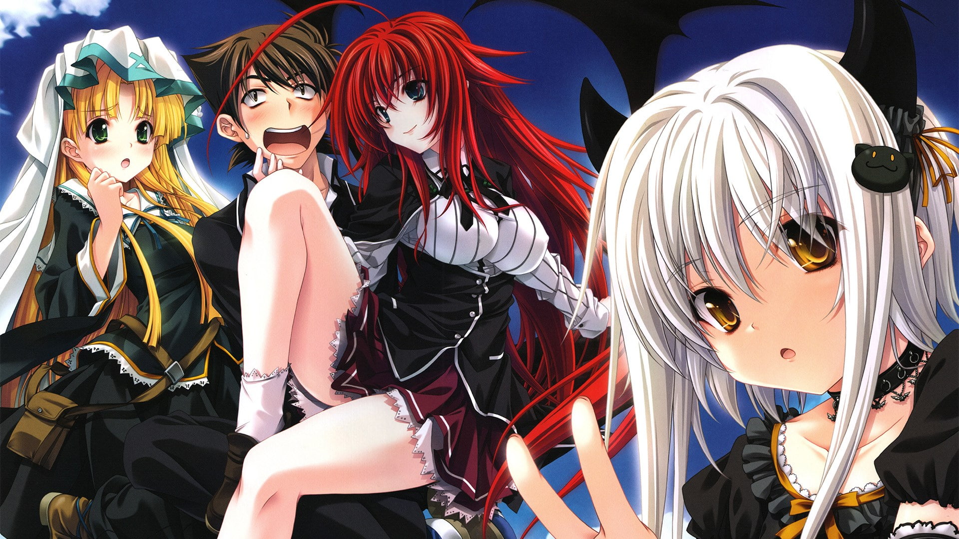 high school dxd, 1080P, HD Wallpaper