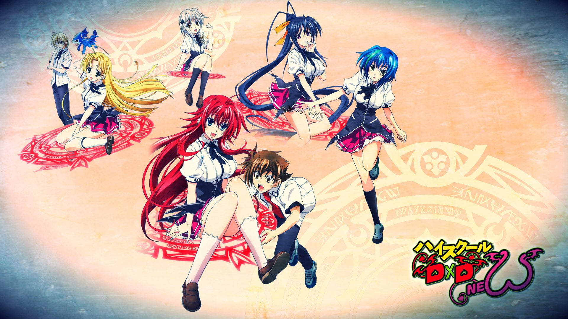 dancer, females, arts And Entertainment, multi colored, people, childhood, art and craft, fun, Koneko Toujou, dancing, adult, Rias Gremory, craft, characters, HD Wallpaper
