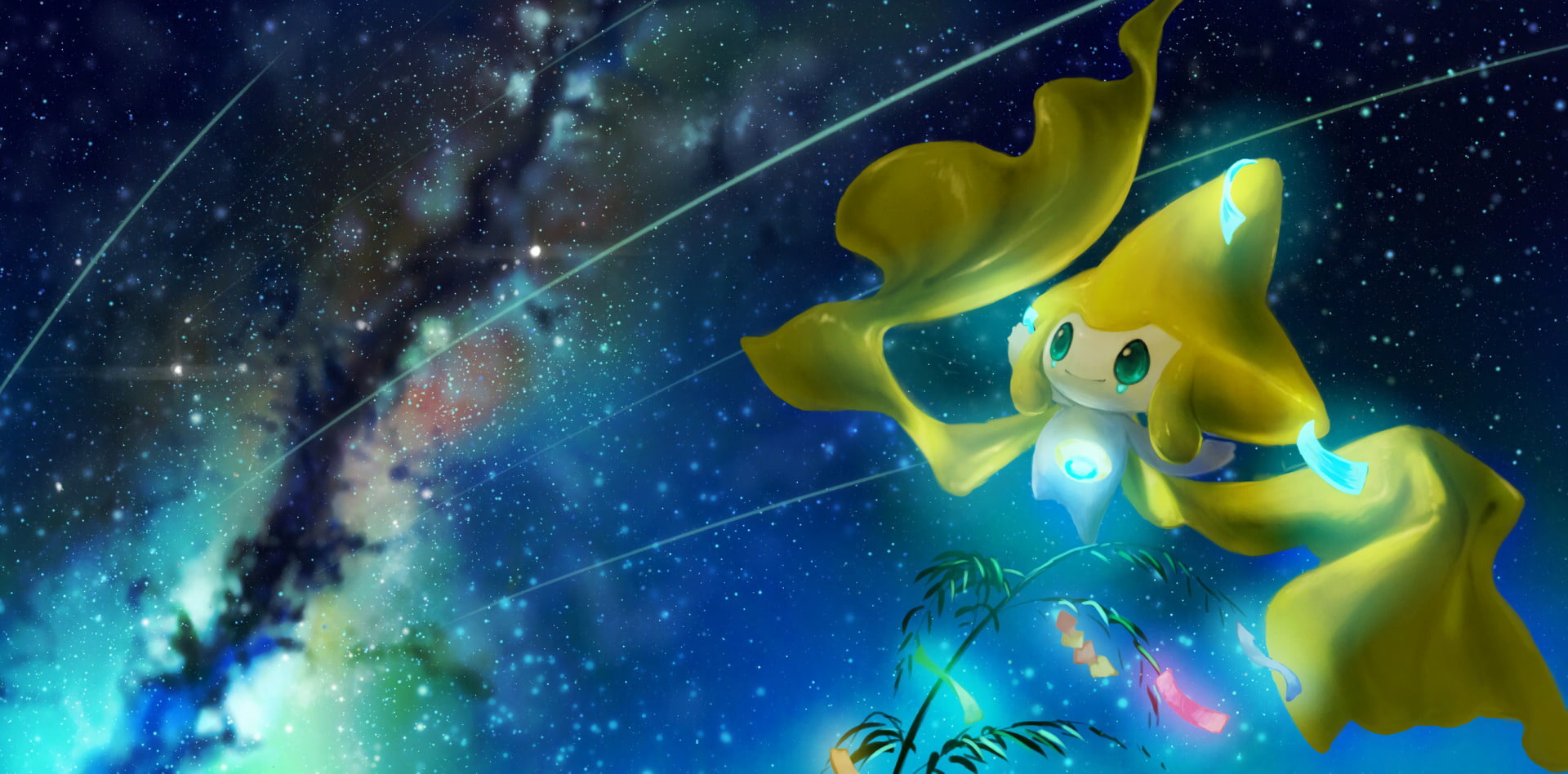 1080P, Jirachi (Pokémon), Pokémon, HD Wallpaper