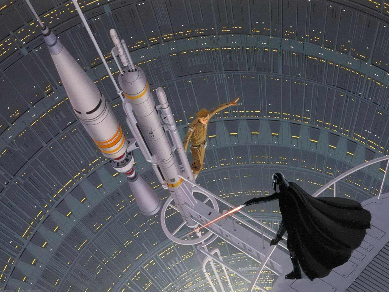 hd, darth, digital/artwork, star, vader, wars, 720P, skywalker, luke, HD Wallpaper