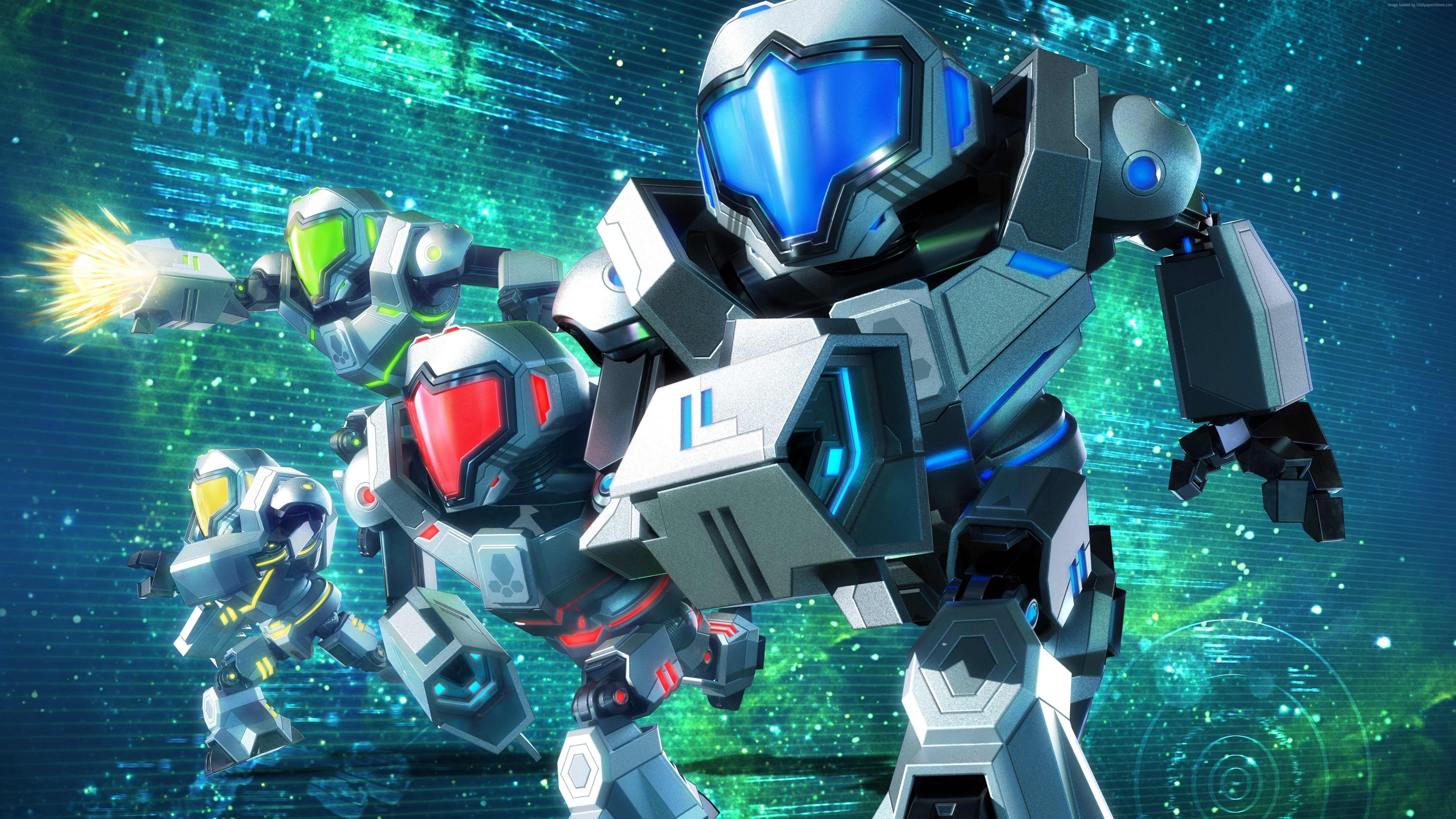best games, shooter, Metroid Prime: Federation Force, space, 5K, HD Wallpaper