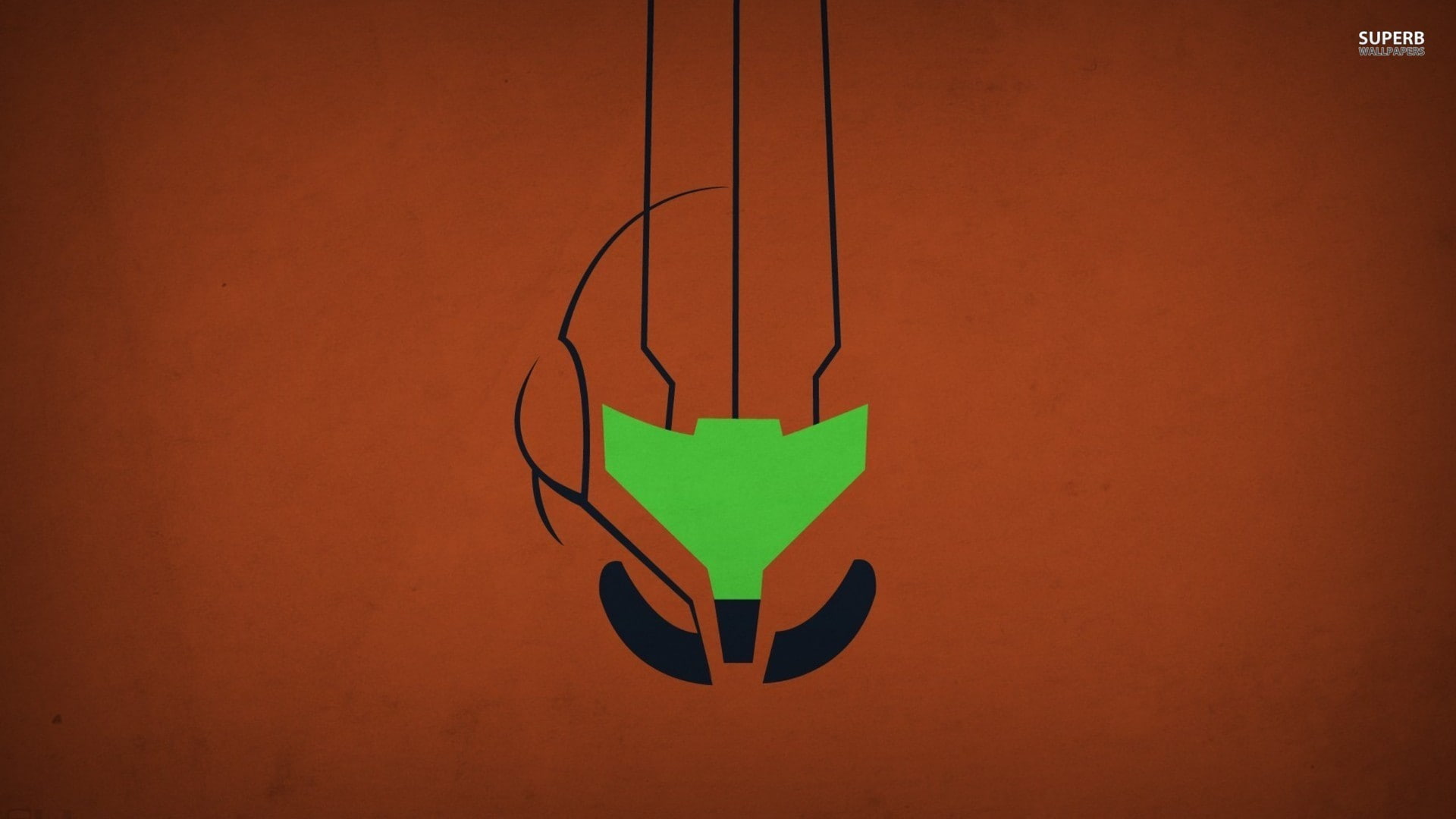 1080P, minimalism, Samus Aran, video games, Metroid, HD Wallpaper