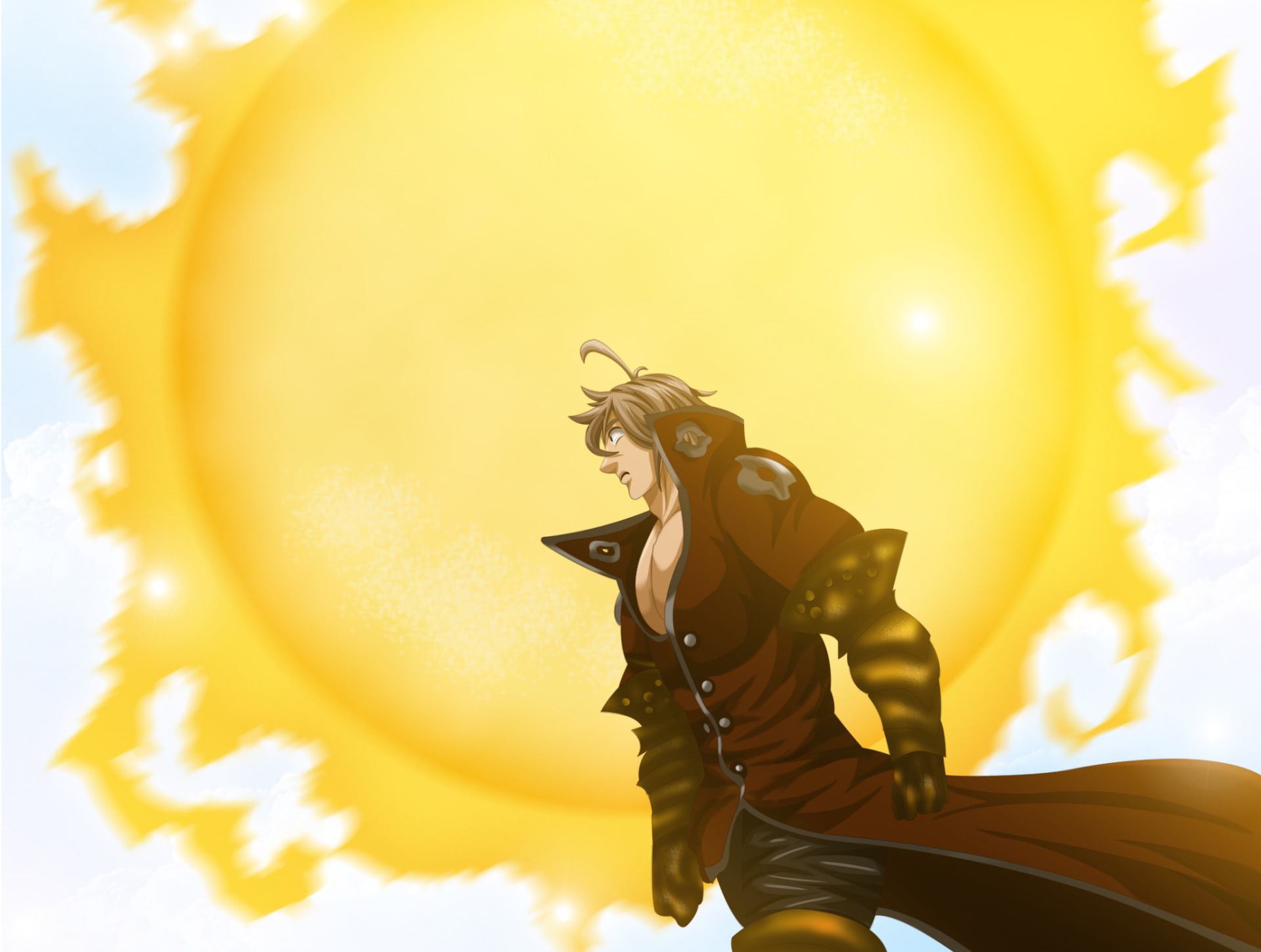 Anime, The Seven Deadly Sins, Escanor (The Seven Deadly Sins), 1080P, Estarossa (The Seven Deadly Sins), HD Wallpaper