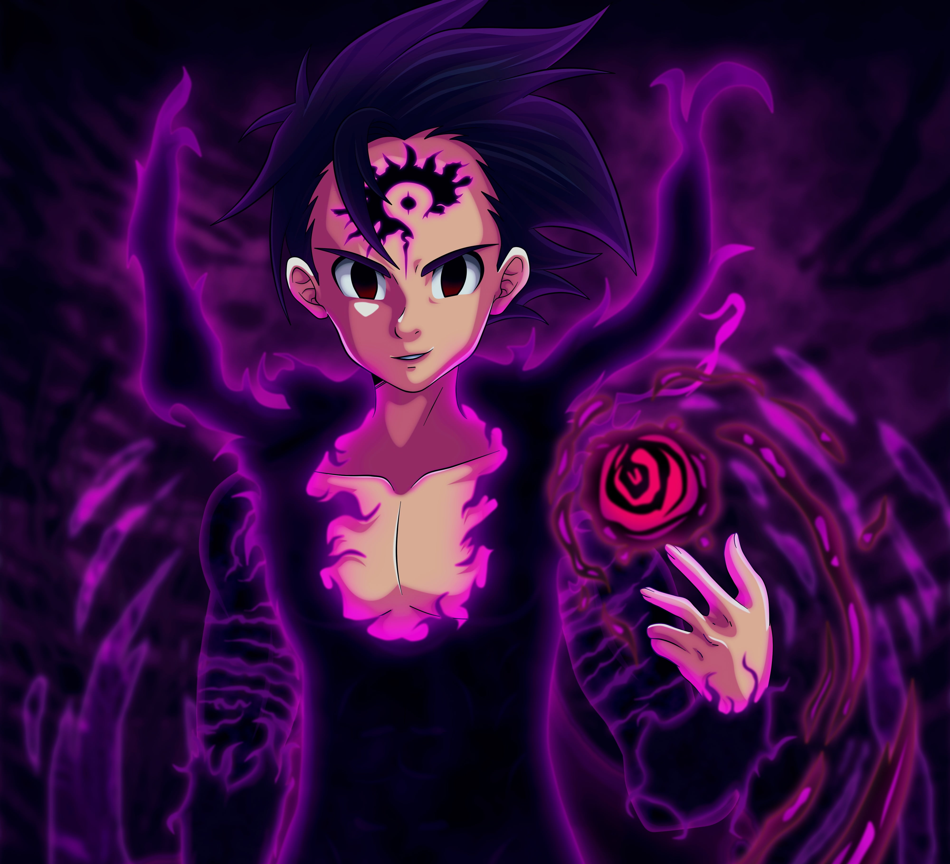 Zeldris (The Seven Deadly Sins), 4K, The Seven Deadly Sins, Anime, HD Wallpaper