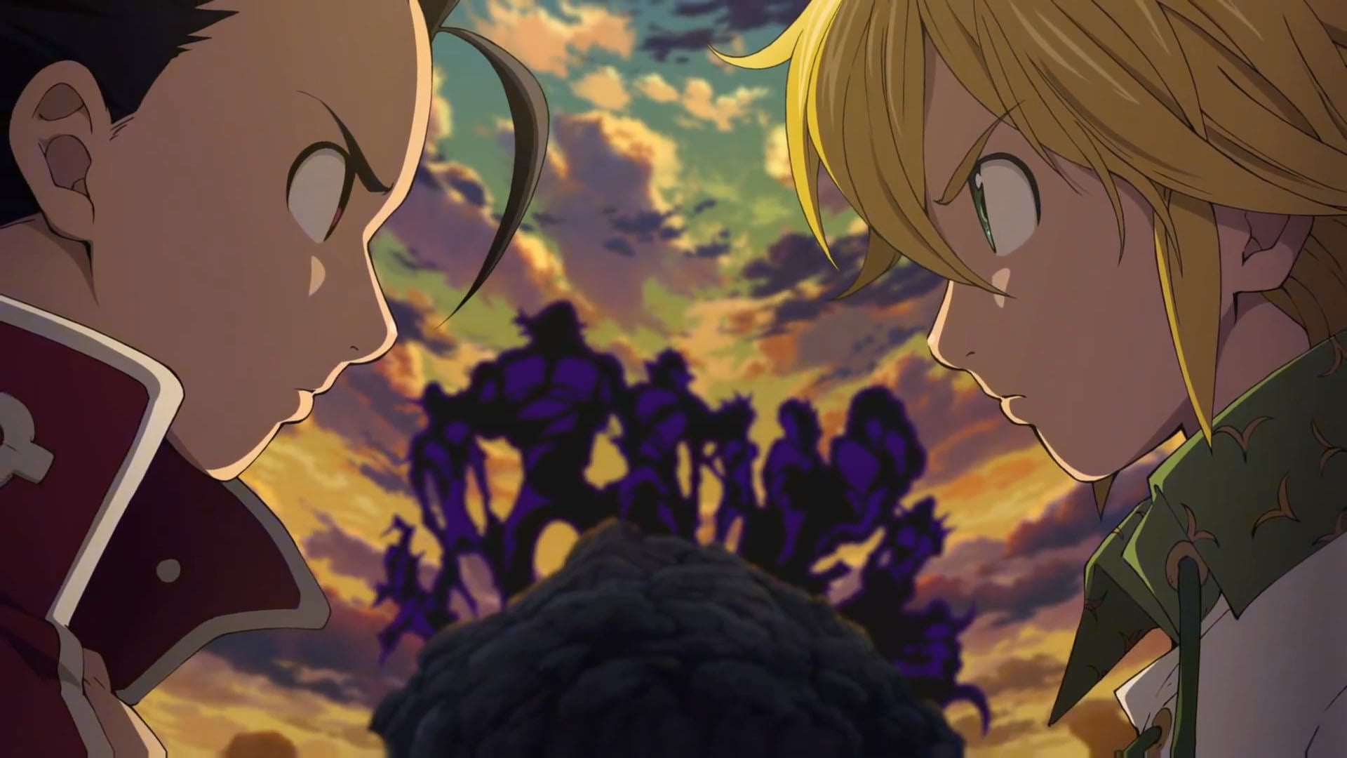 Zeldris (The Seven Deadly Sins), Meliodas (The Seven Deadly Sins), The Seven Deadly Sins, Anime, 1080P, HD Wallpaper