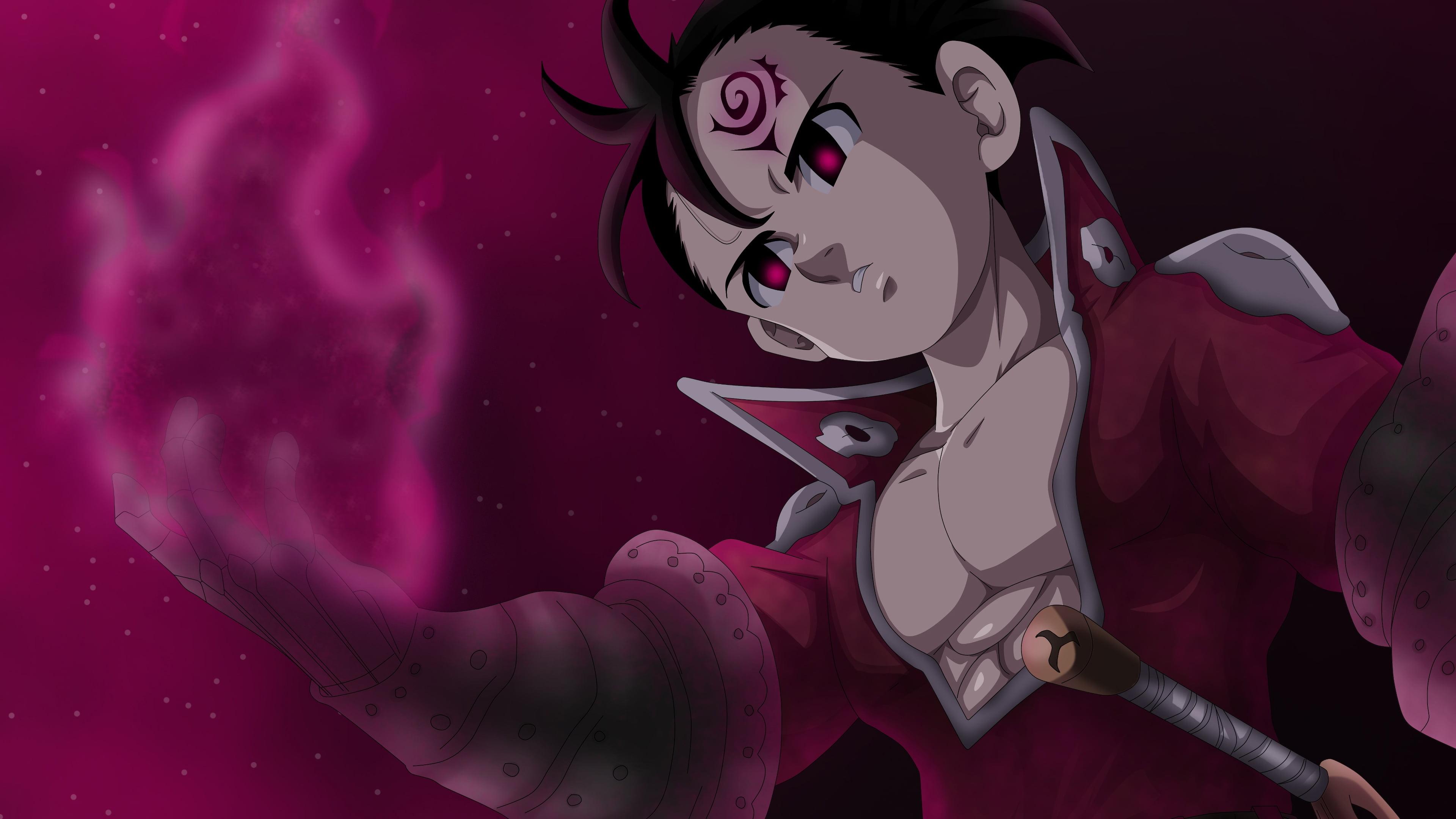 4K, The Seven Deadly Sins, Zeldris (The Seven Deadly Sins), Anime, HD Wallpaper