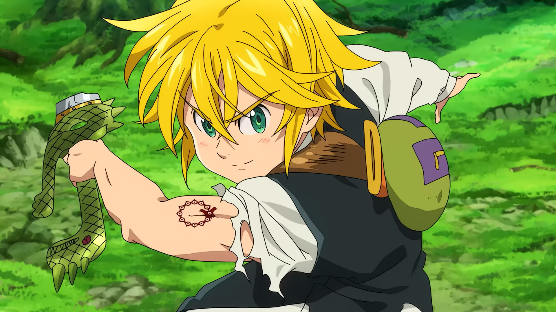 1080P, Anime, Meliodas (The Seven Deadly Sins), The Seven Deadly Sins, HD Wallpaper