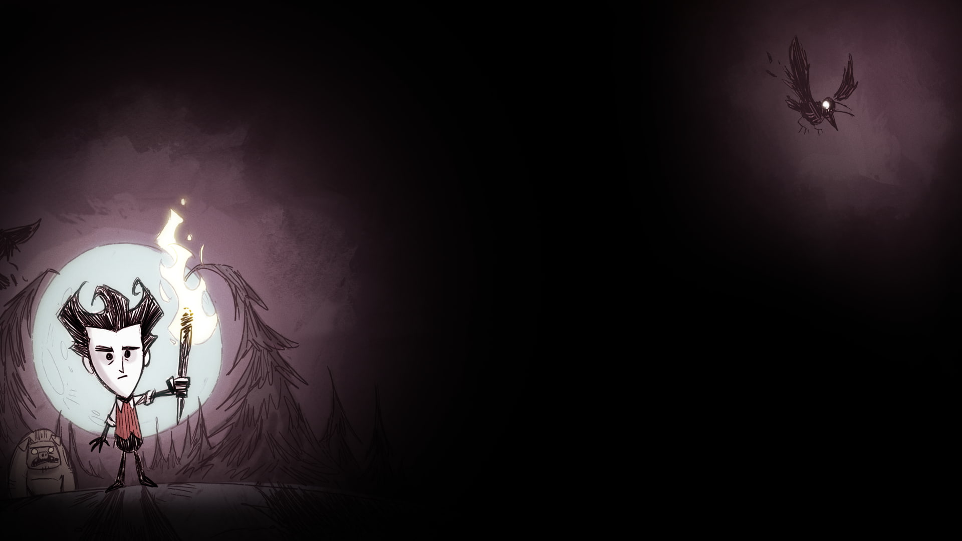 video games, Wilson, crow, 1080P, Dont Starve, HD Wallpaper