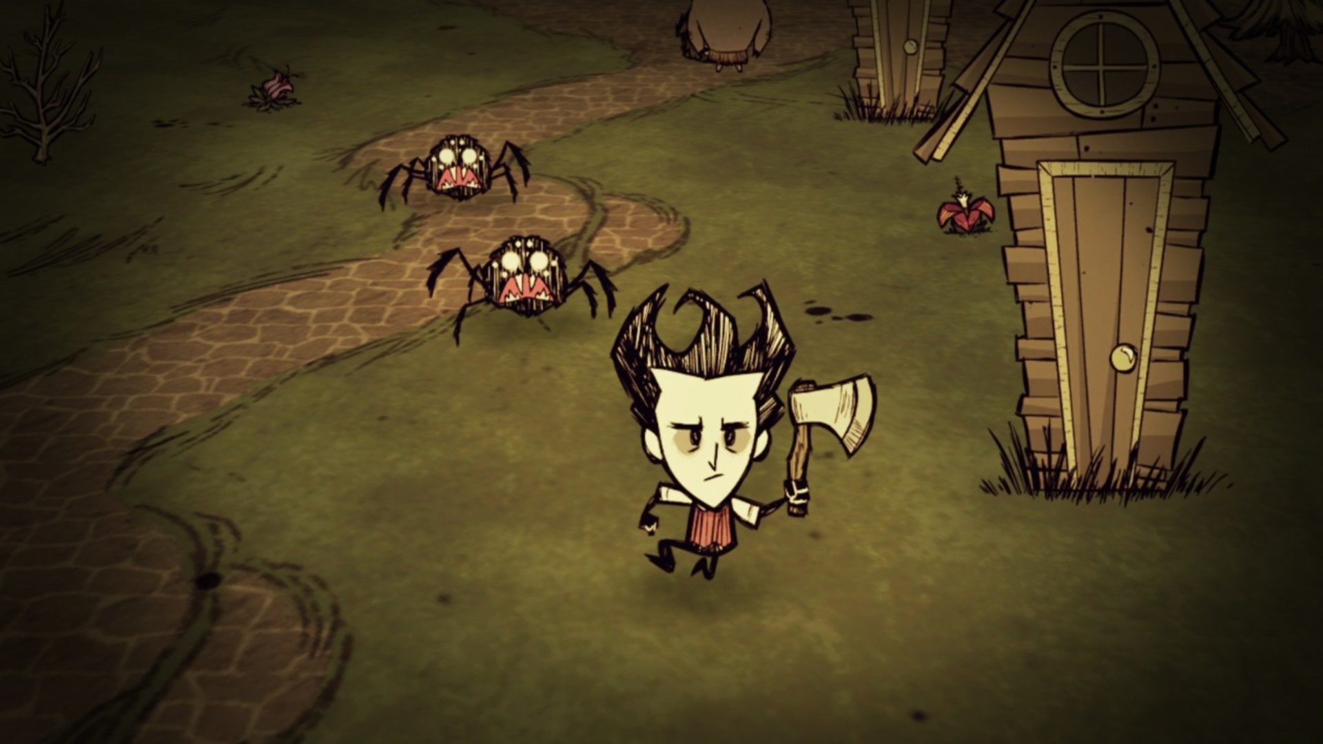 adventure, 1080P, survival, action, horror, dont, sandbox, starve, HD Wallpaper
