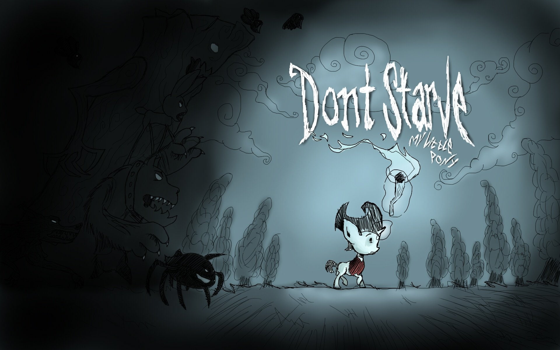 action, sandbox, survival, 1080P, adventure, dont, horror, starve, HD Wallpaper