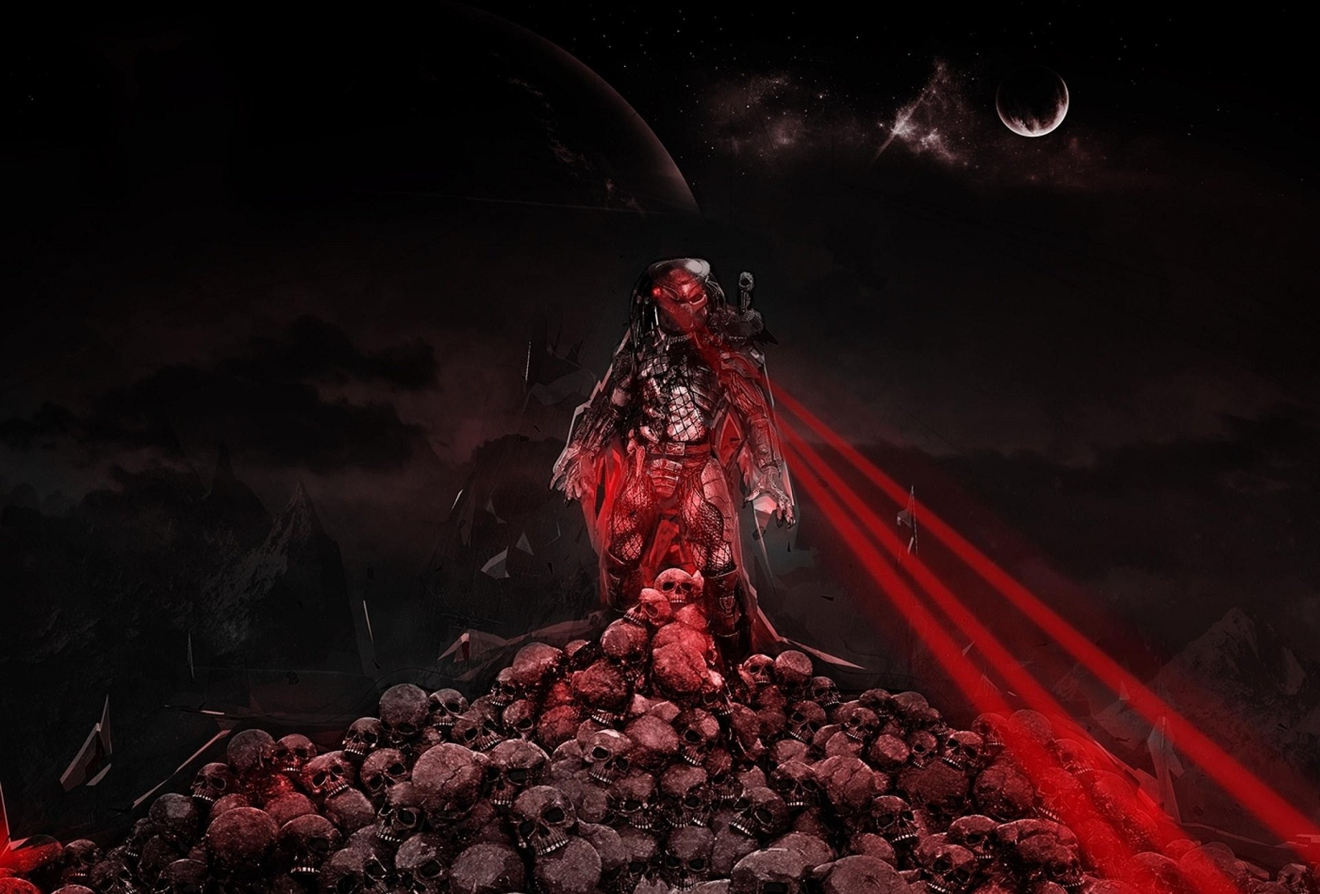 Night, 1080P, The Predator, Laser, The Predator (Movie), Predator, Movie, Sci Fi, Alien, HD Wallpaper