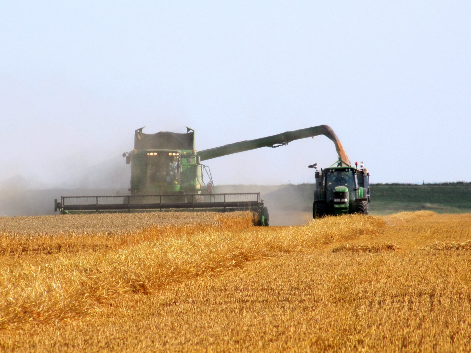 Vehicles, John Deere Combine, 1080P, HD Wallpaper