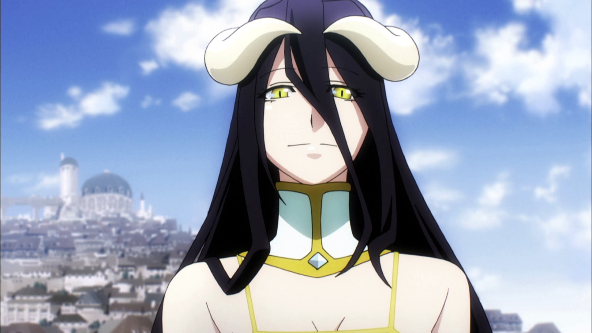 Albedo (Overlord), Anime, 1080P, Overlord, Overlord (Anime), HD Wallpaper