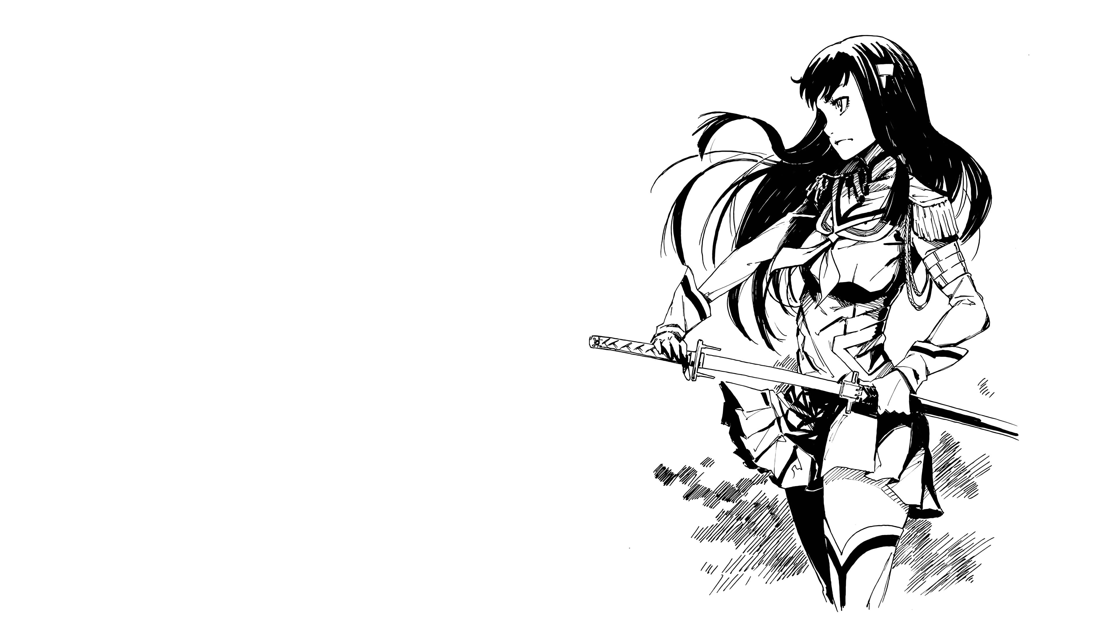 Kill la Kill, Kiryuin Satsuki, 4K, HD Wallpaper