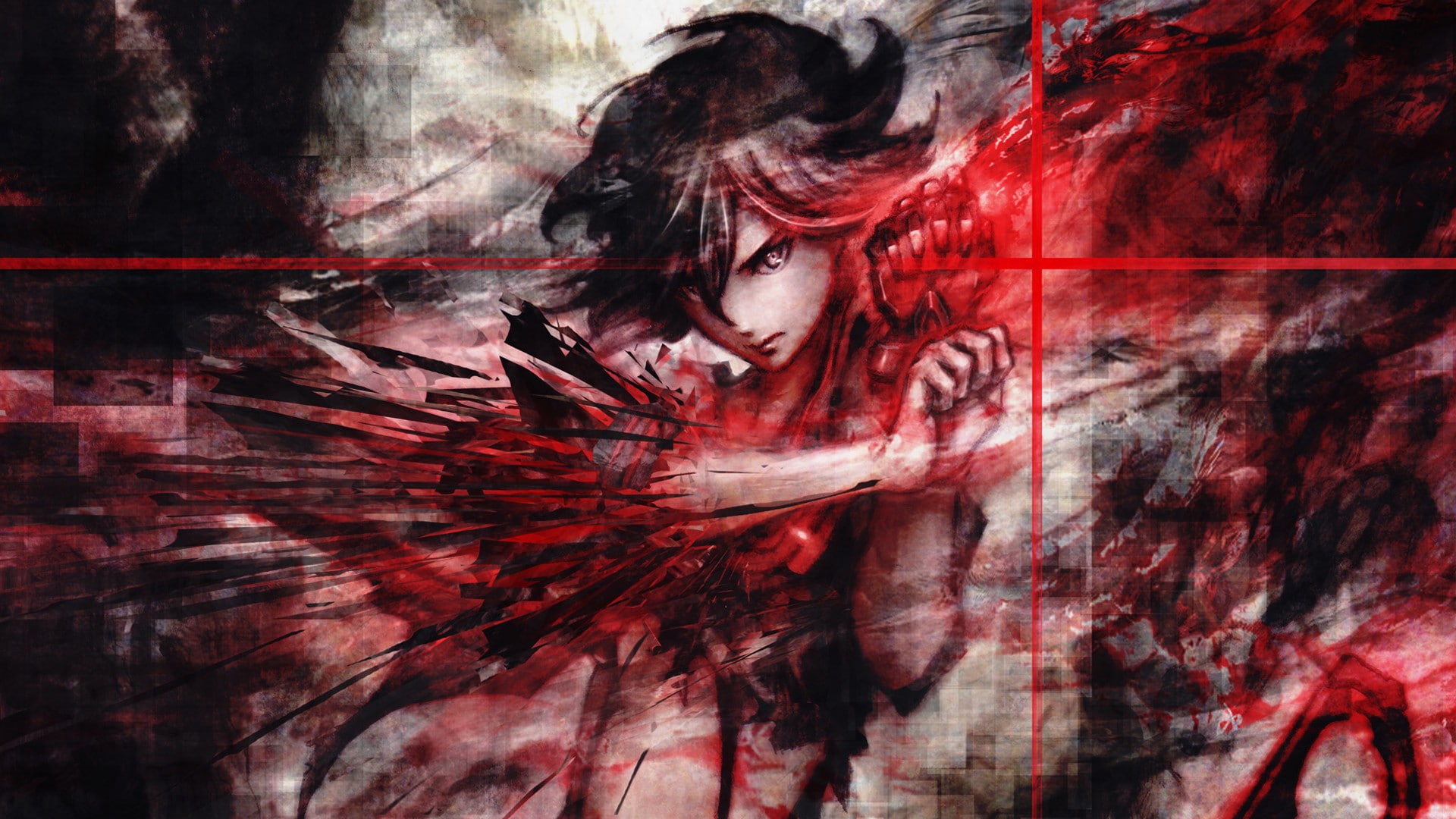 1080P, Senketsu, Matoi Ryuuko, Kill la Kill, HD Wallpaper