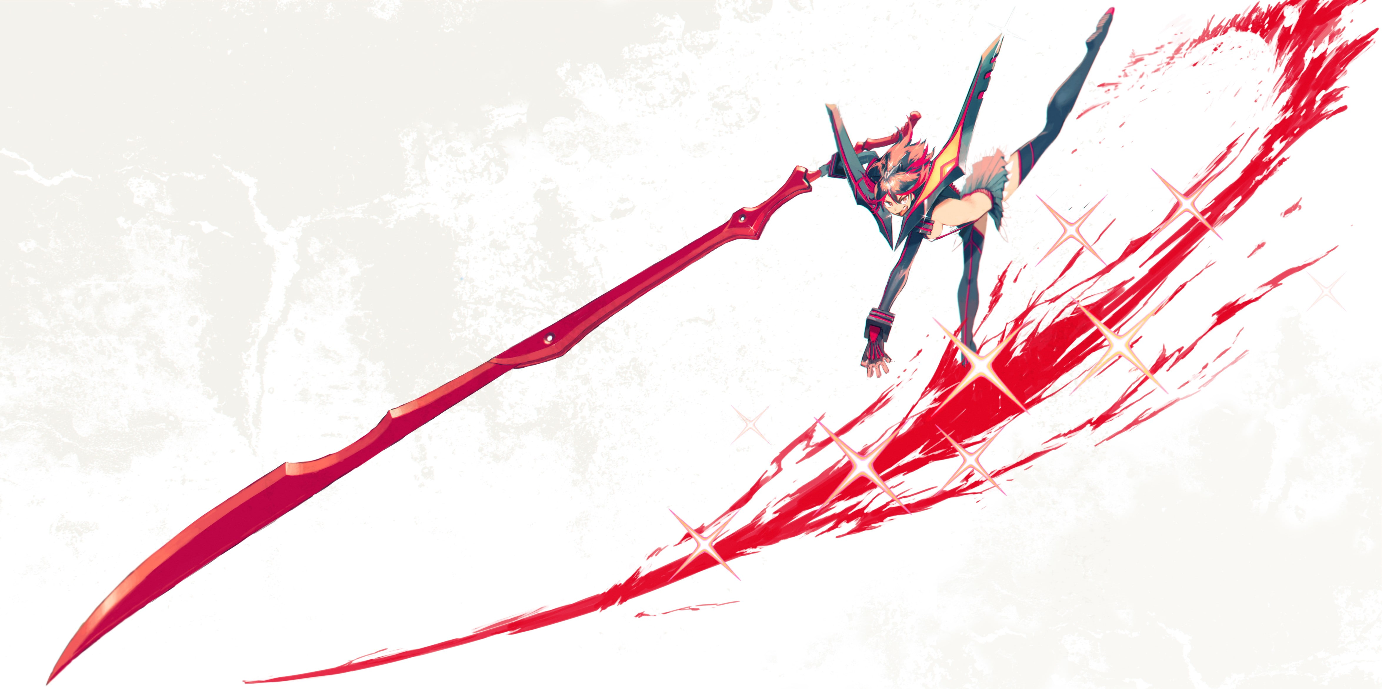 Senketsu, 4K, Matoi Ryuuko, Kill la Kill, HD Wallpaper